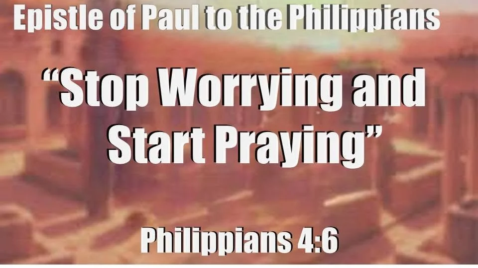 Stop Worry Start Praying
