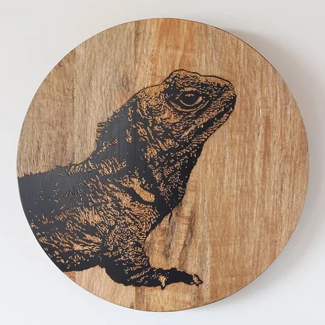 Really stoked with how the tuatara came up, go check it out at the Christchurch Arts Centre.

#handcrafted #hamishsouthcott #art #tuatara #nzartist #nzart #instart #artforsale #salvagedtimber #handcarved #dremel