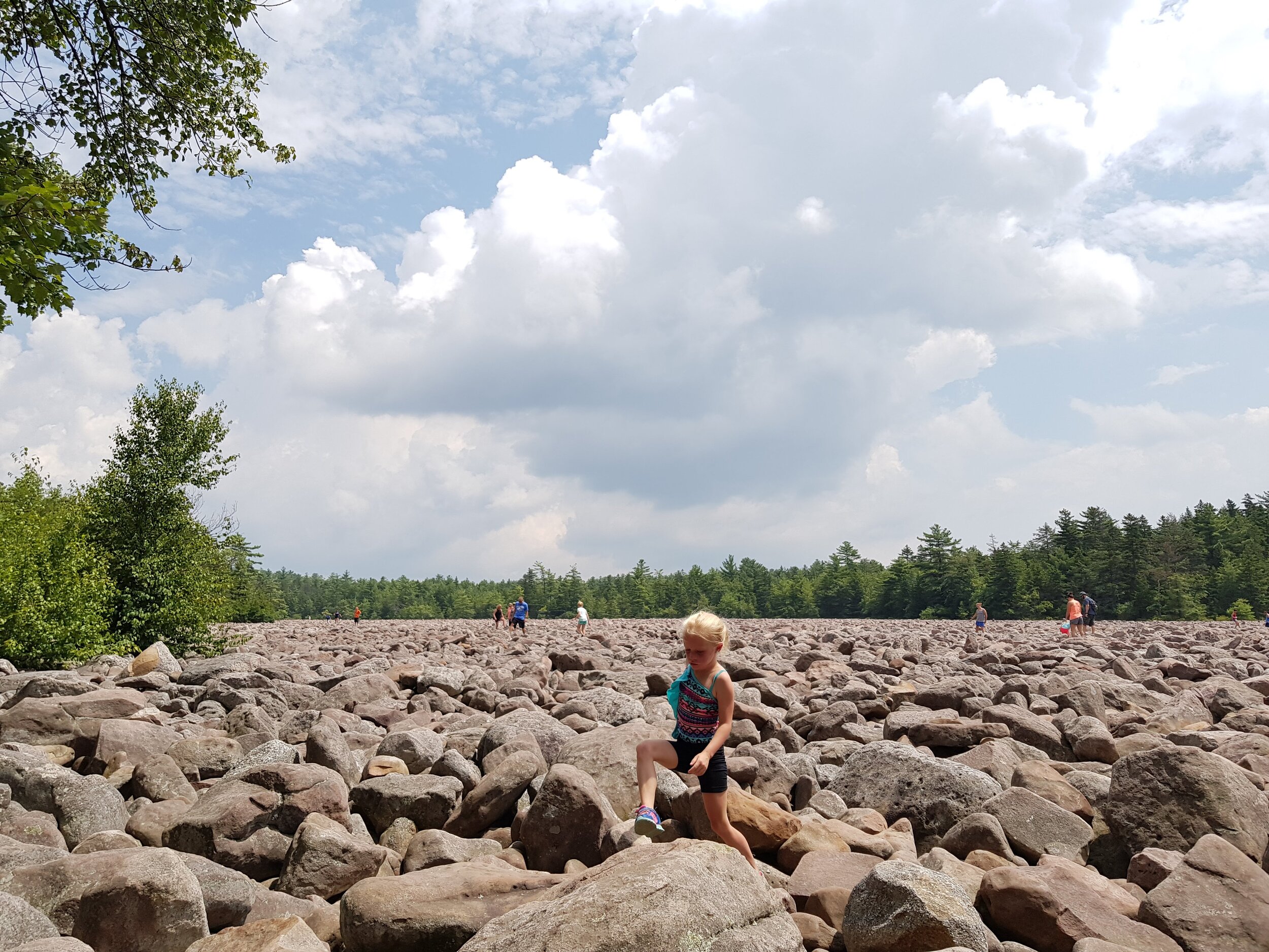 Boulder field, Pocanos. 2018.