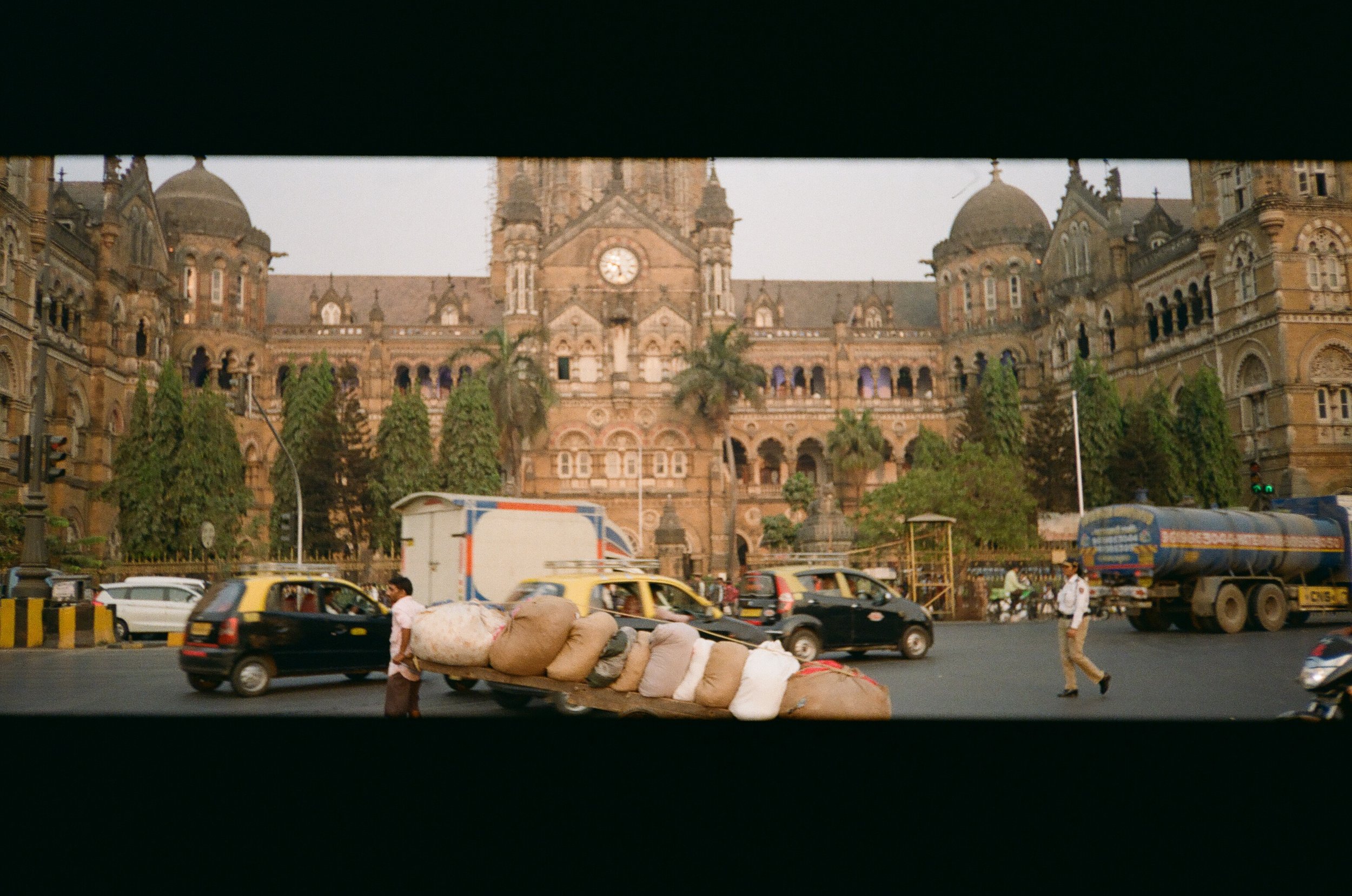 Chhatrapati Shivaji Maharaj Terminus, Mumbai. 2023. 35mm.