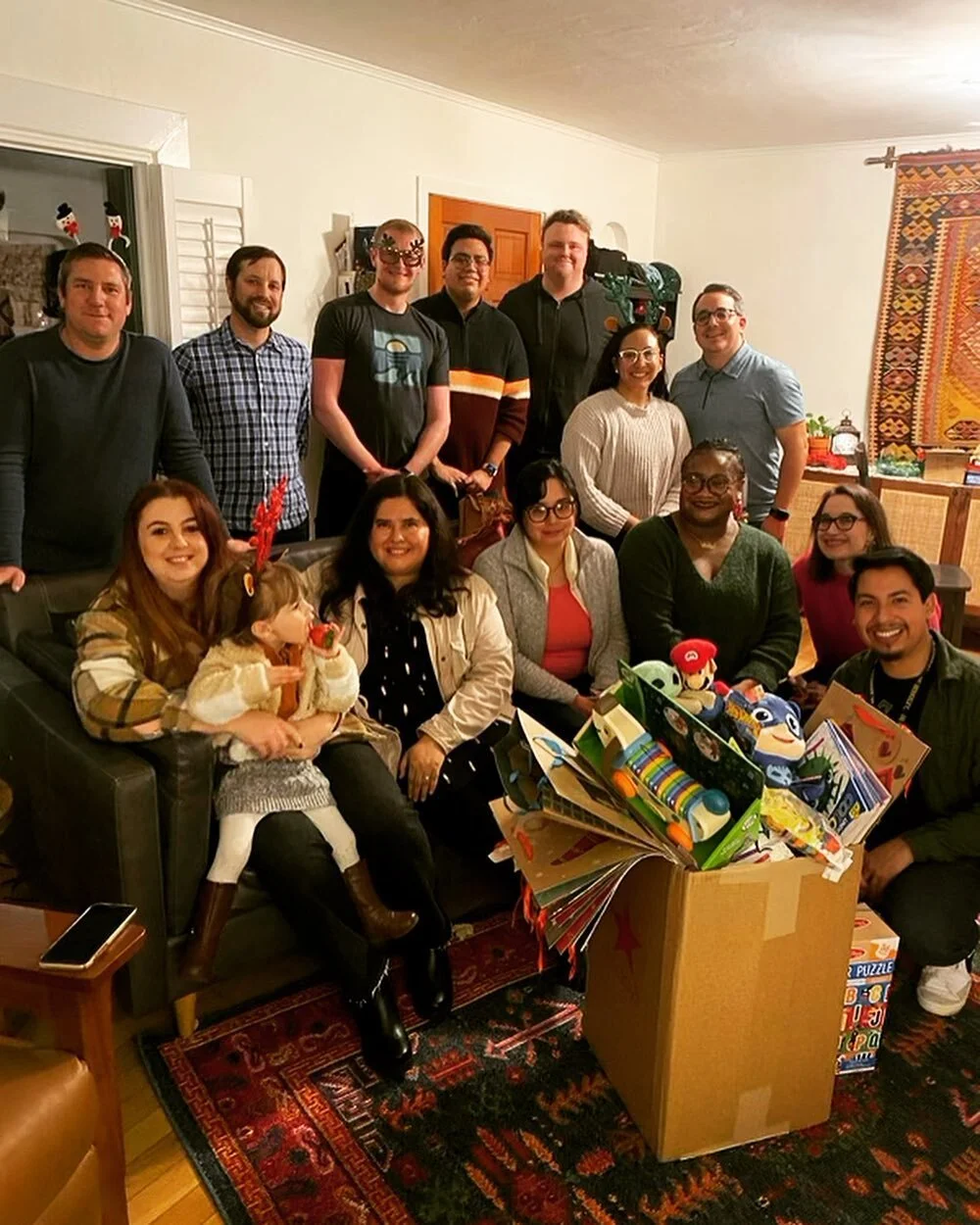 Our December Holiday Party/Meeting &amp; Toy Drive was a success! Thank you to Santa Rosa Mayor Chris Rogers for hosting us! 

We donated the toys to @latinoserviceproviders and we want to thank them for their outstanding community work💙

Our next m