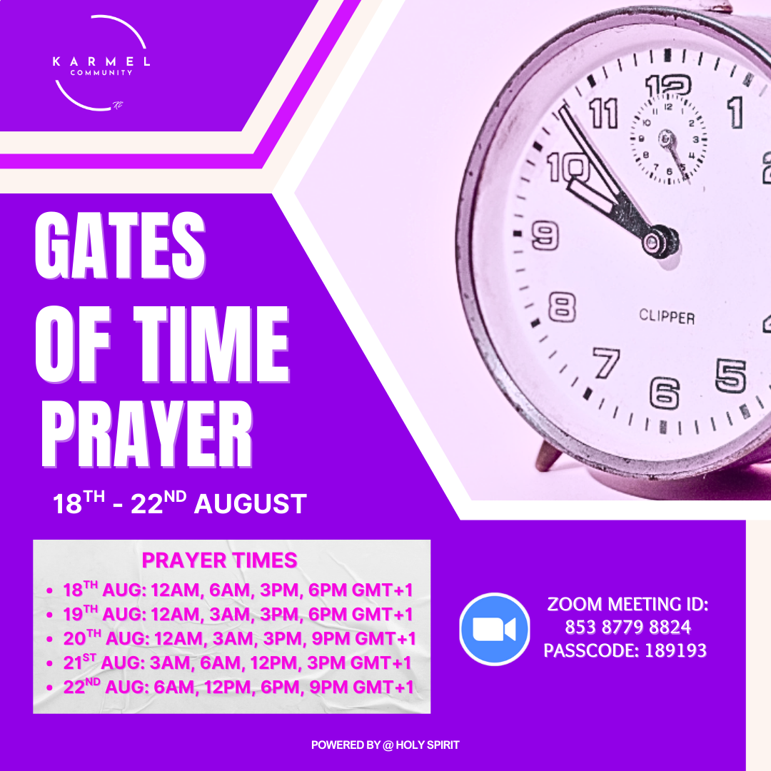 Gates of Time Prayer