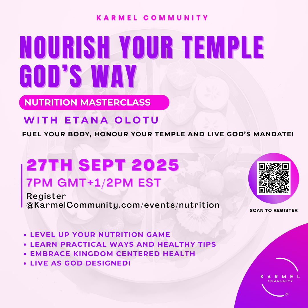 Nourish Your Temple God’s Way Masterclass