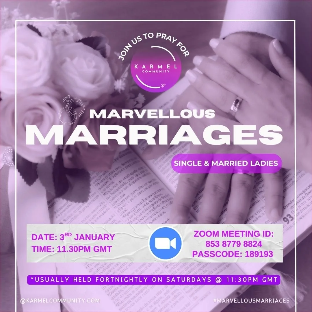 Marvellous Marriages - Prayers