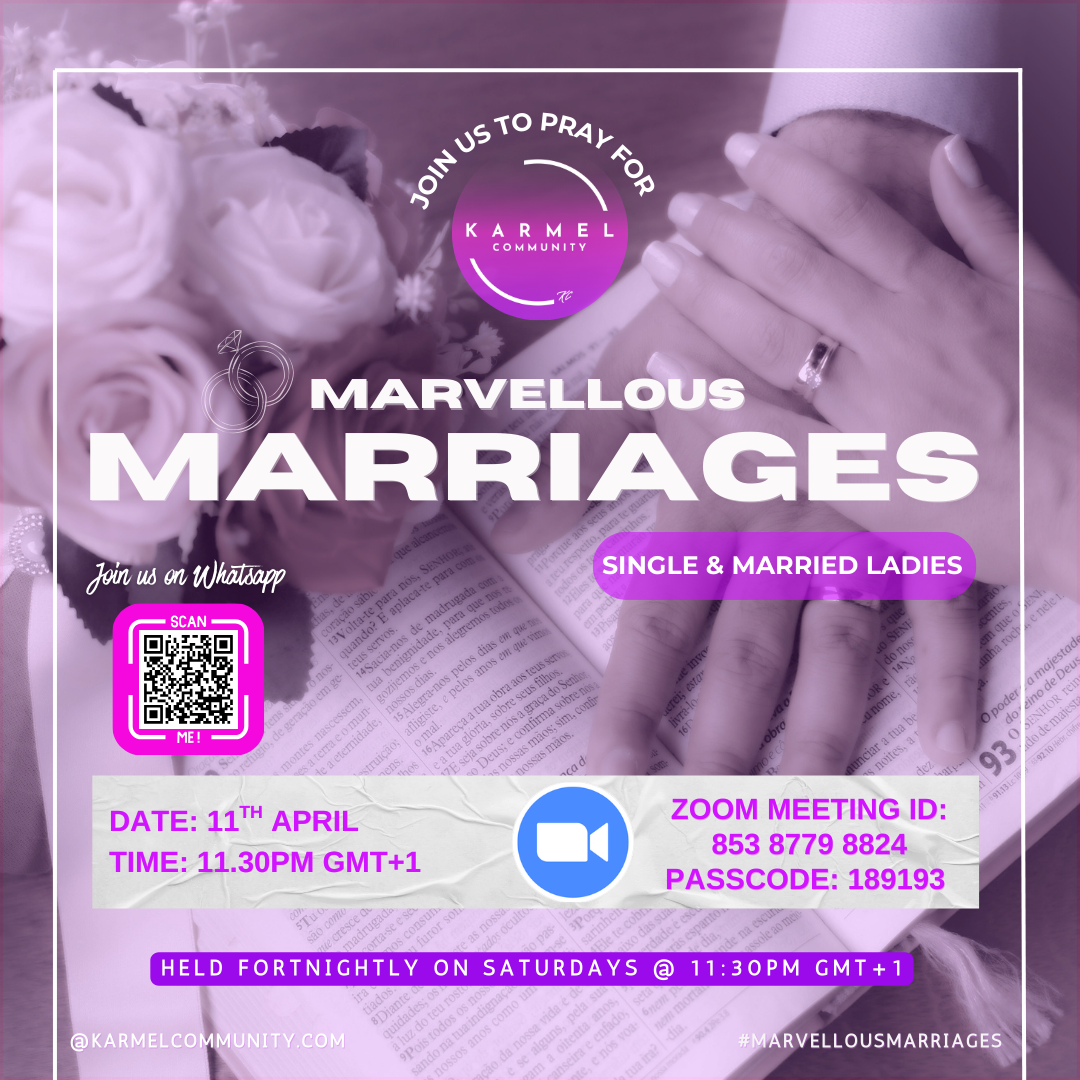 Marvellous Marriages - Prayers