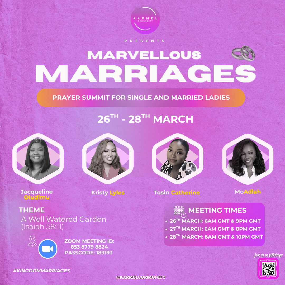 3 Days of Prayer &amp; Fasting 