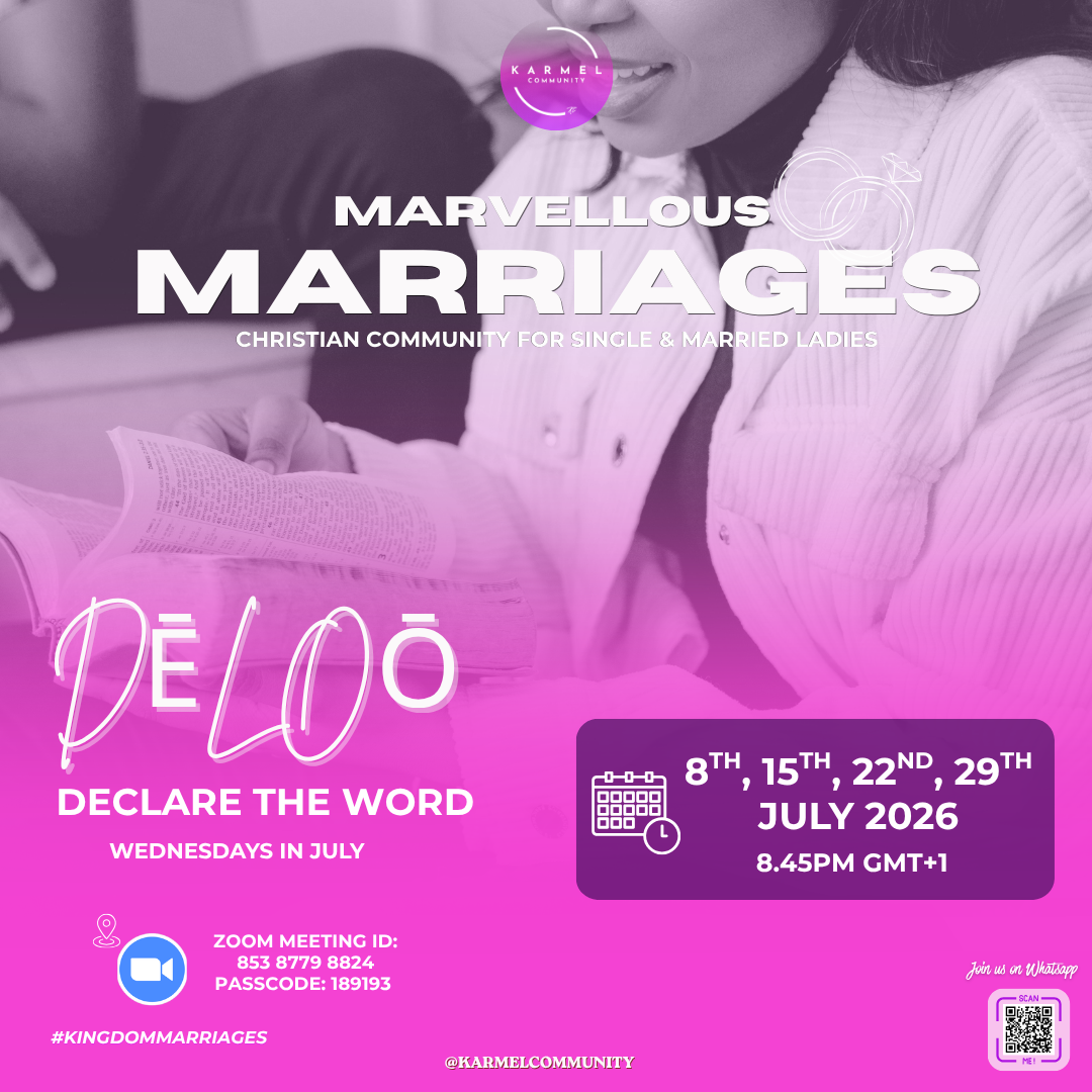 Marvellous Marriages - Declarations