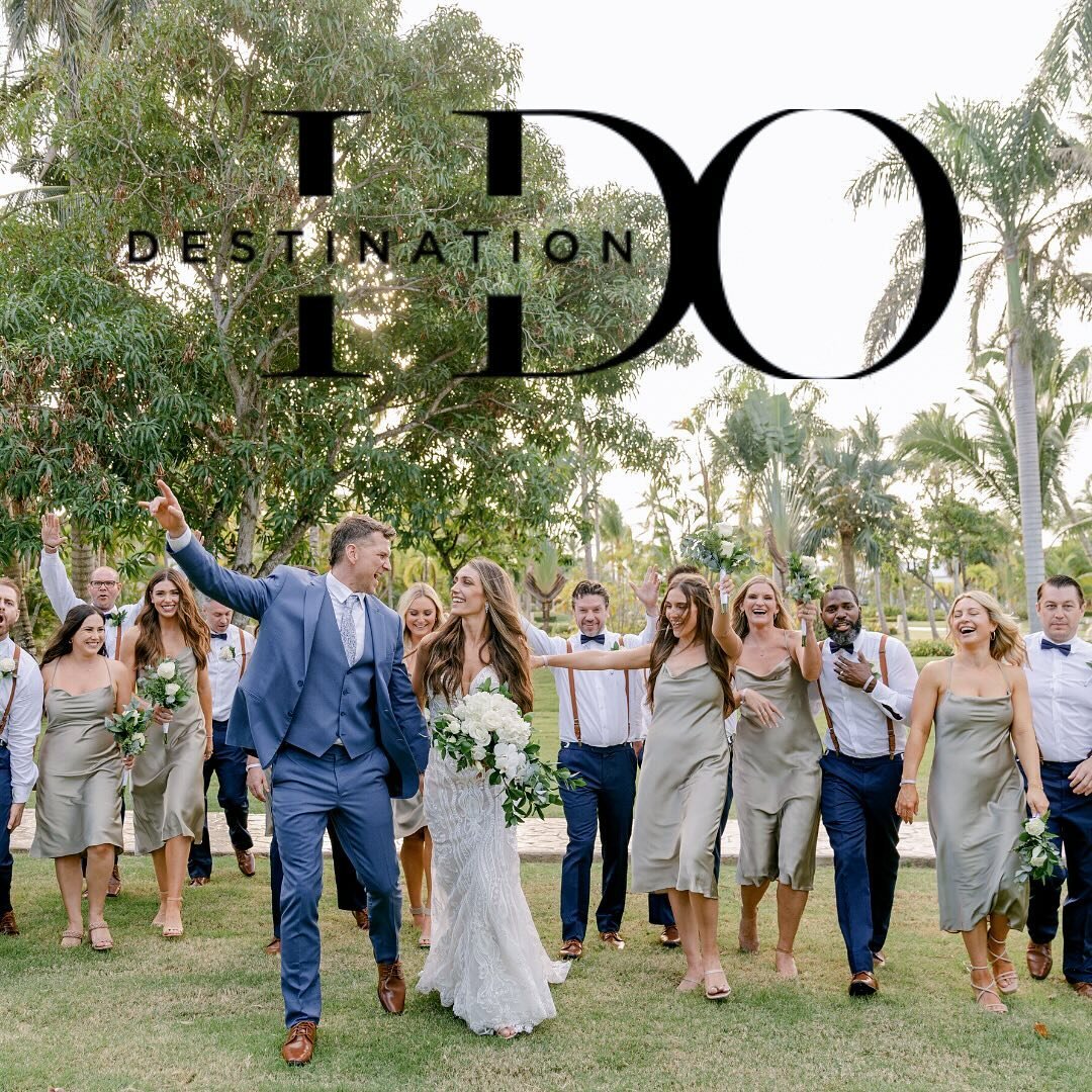 Absolutely honored to have my work featured in @destinationido 🤍
.
.
This wedding was very dear to my heart because two of my best friends got married in a beautiful tropical place and trusted me to capture their day for them!! 
.
For all those coup