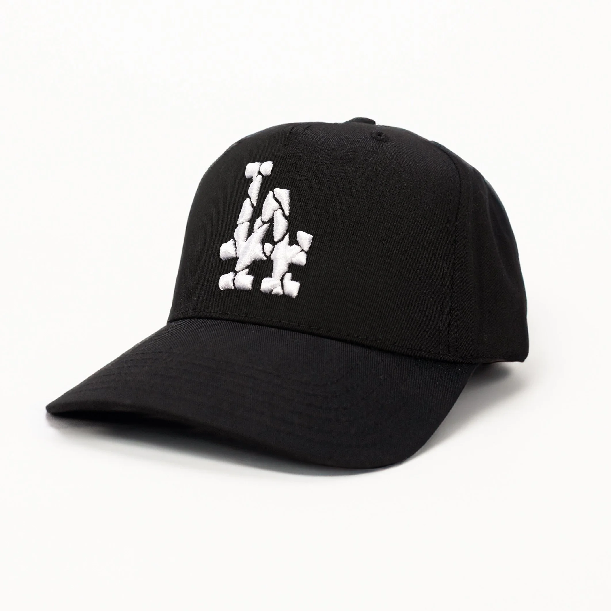 BLACK CRUMBLING LA SNAPBACK