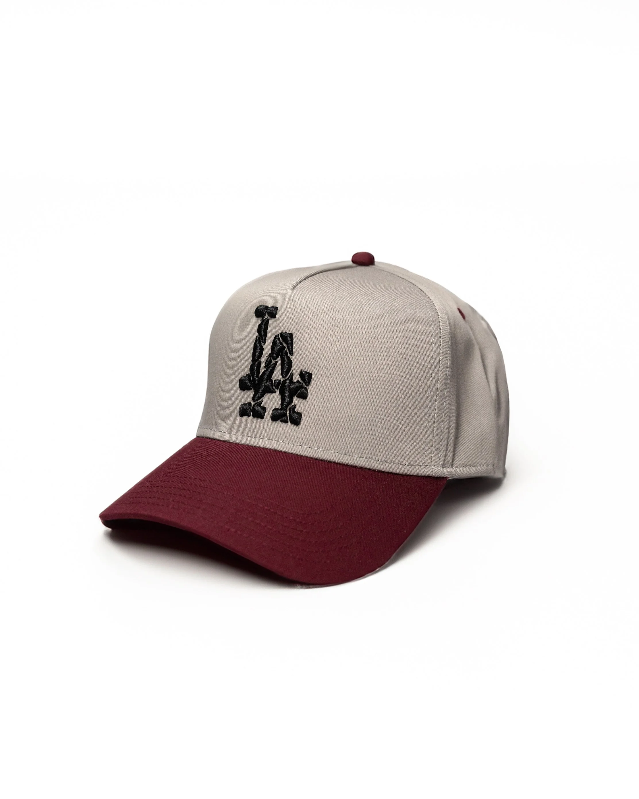 GREY CRUMBLING LA SNAPBACK