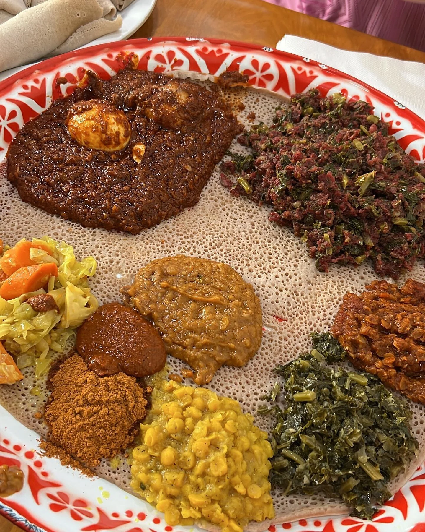 AMAZING ETHIOPIAN FOOD 🇪🇹

Here you can see examples of dishes that are discussed in my interview with Mary from Ethiopia on my podcast, Evan Worldwide Global Youth Perspectives. These dishes were packed with flavor and I can&rsquo;t wait to go bac
