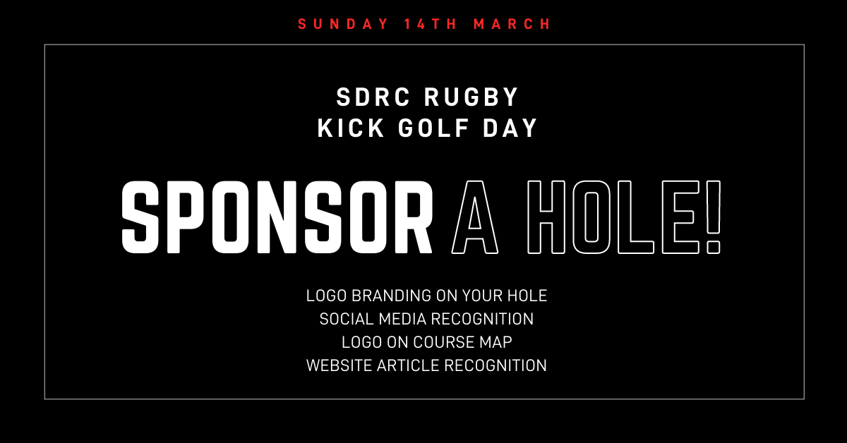 Rugby Kick Golf - Book Now or Sponsor a Hole