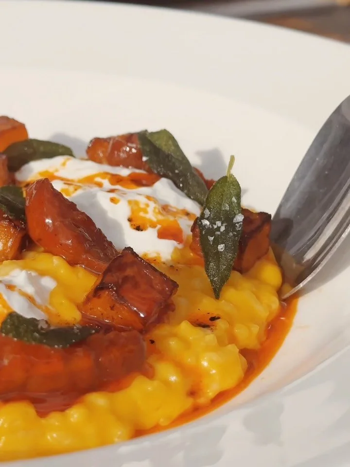 Okay, this &pound;10 Tuesday is a little bit different&hellip; 👀

✨ We&rsquo;re giving you a first taste of our new Autumn menu!

This week, we&rsquo;re launching Squash Risotto 🍂

And because it happens to fall on a Tuesday, you can get your first