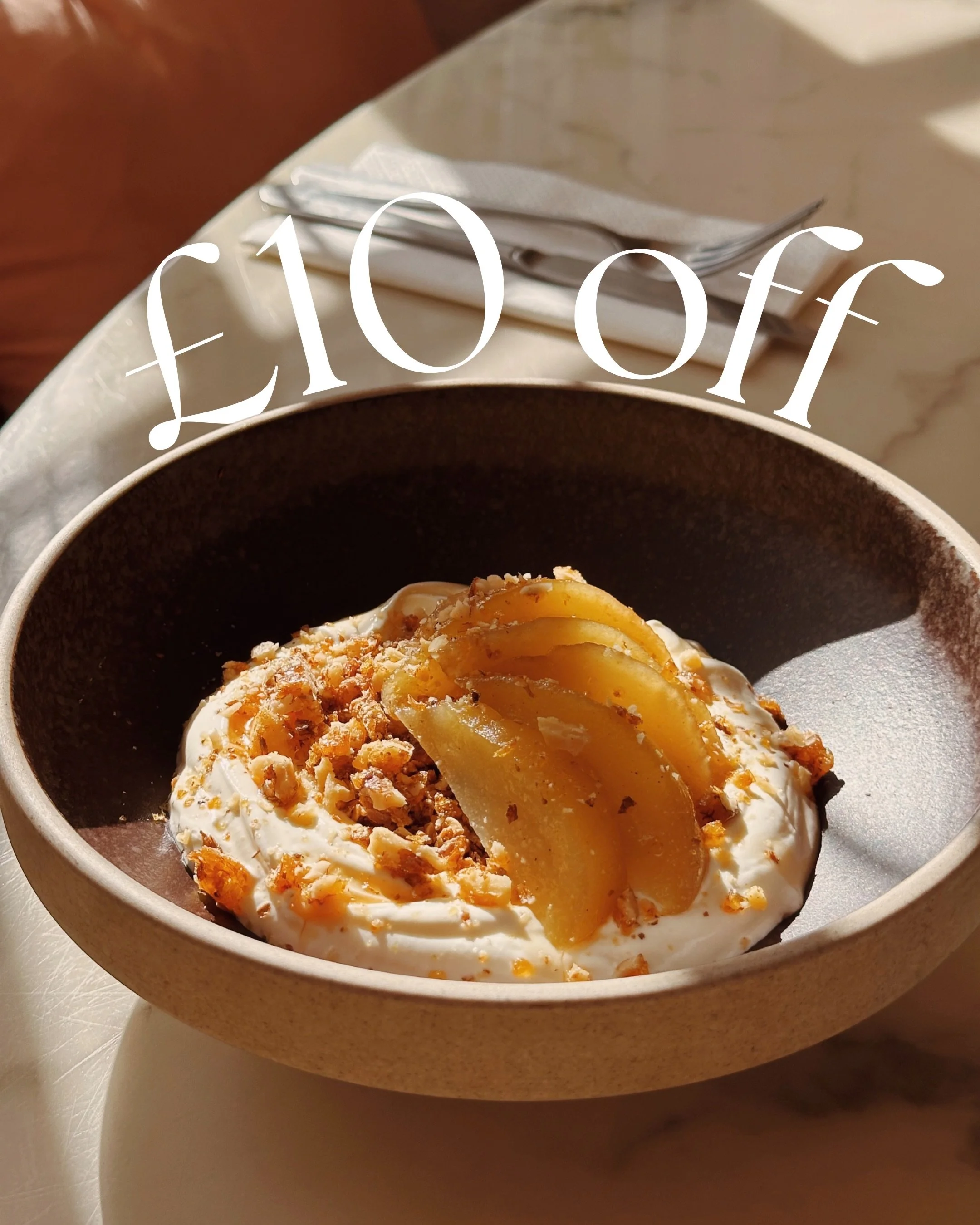 Here&rsquo;s &pound;10 off your next lunch date 🍽️

We&rsquo;re doing something a little different for &pound;10 Tuesday this month&hellip; 

We&rsquo;re making it Tuesday, Wednesday + Thursday! 

For all Brunch Club members, if you book a table wit
