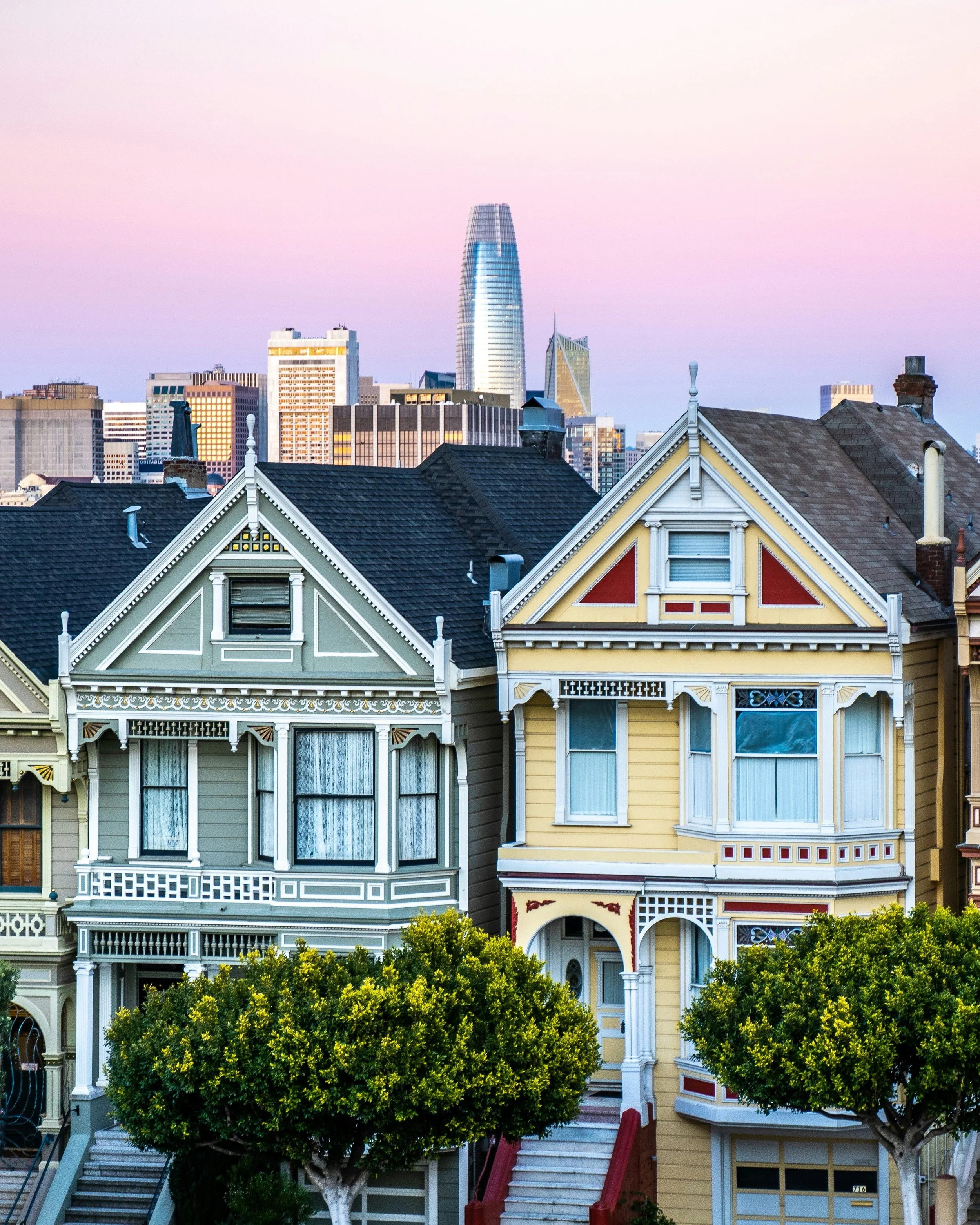 The Story Behind San Francisco’s Painted Ladies