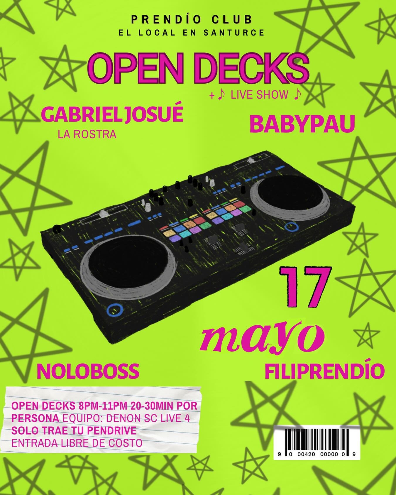 Se Local โจ
#tipealabanda 
7PM