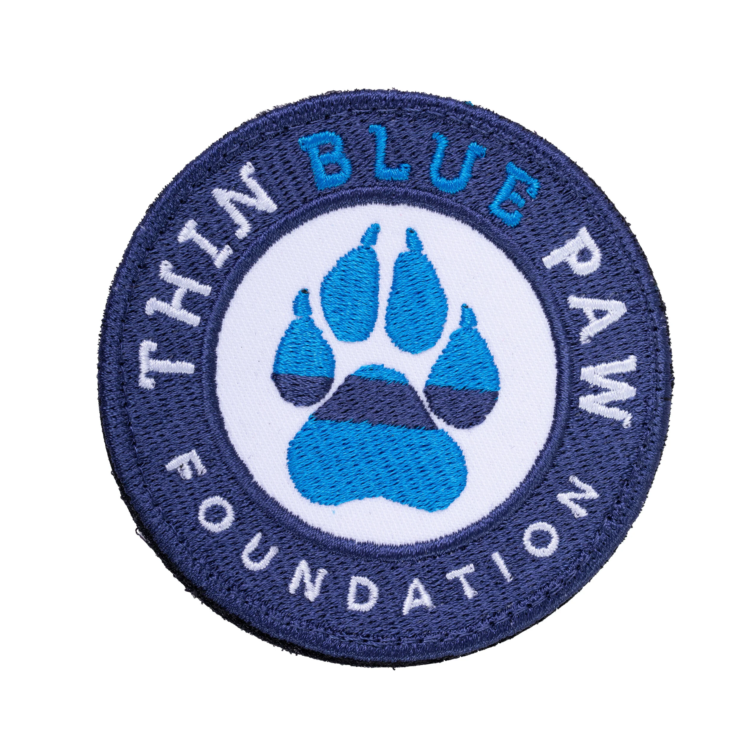 Thin Blue Paw Personalised Dog Patch