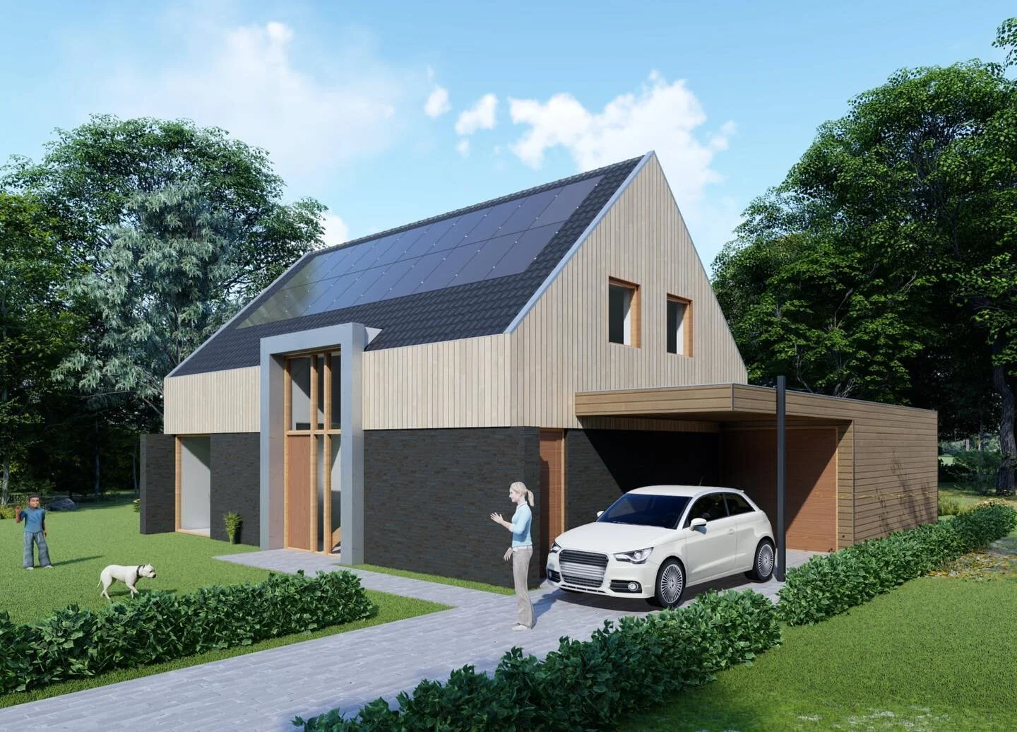 Al onze duurzame woningen zijn vrij van energie lasten (nul op de gasmeter), daarnaast zijn onze woningen levensloop bestendig! 
.
.
.
#duurzaambouwen #duurzamearchitectuur #duurzaamwonen #duurzamewoning #energieneutraal #energieneutraalwonen #energi