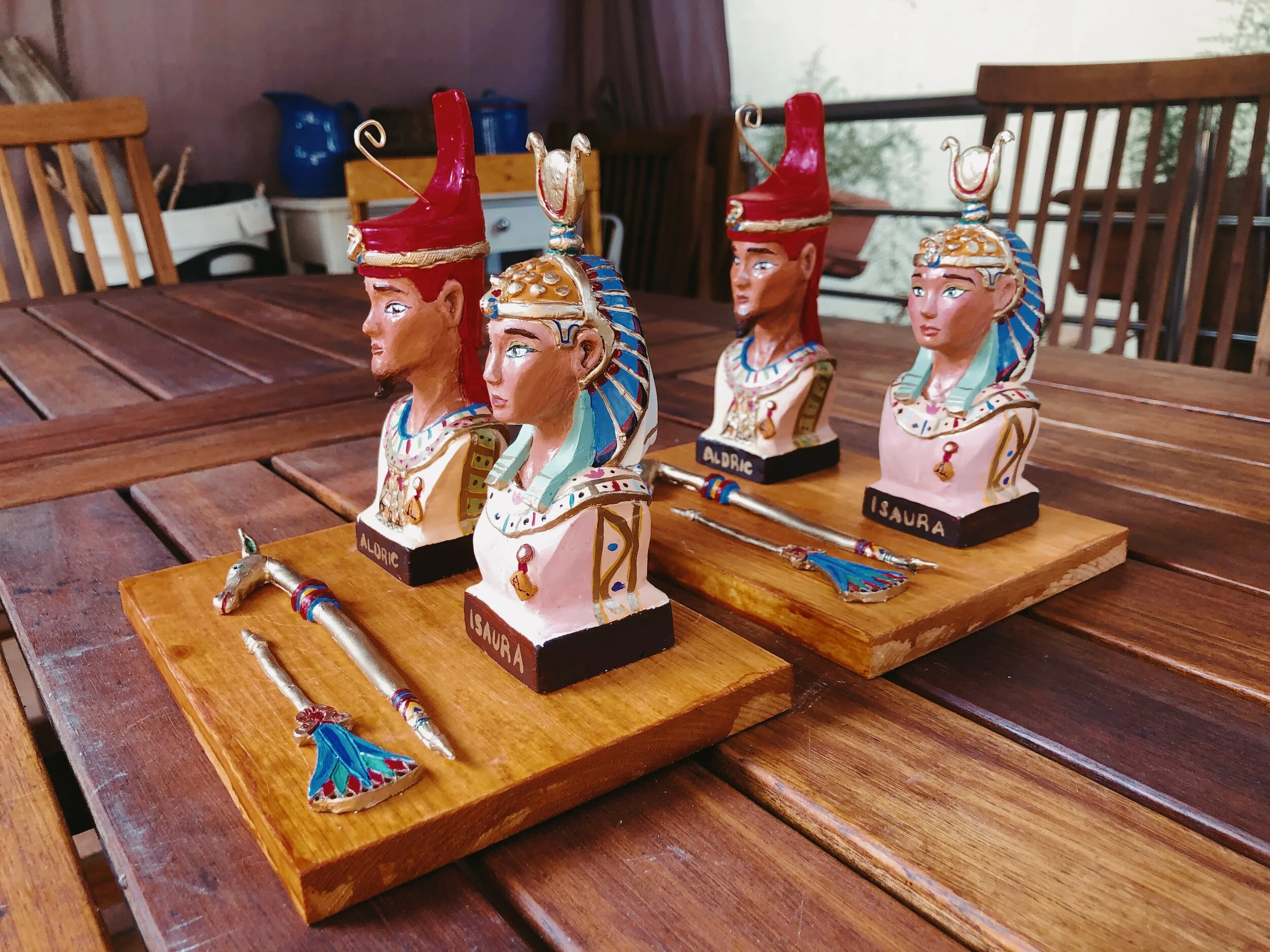 Bustos dels gegants de Cassà de la Selva