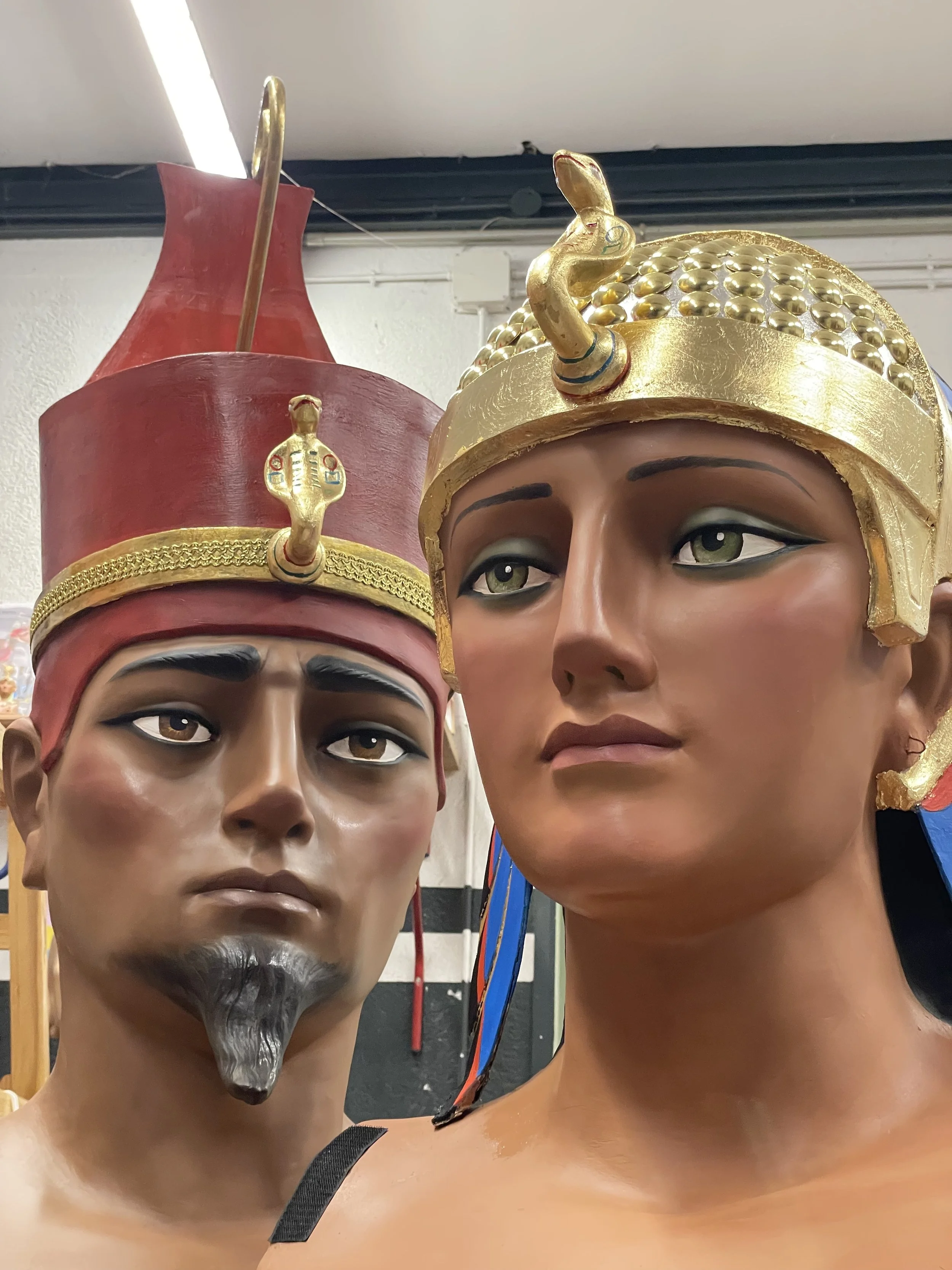 Gegants egipcis de Cassà de la Selva