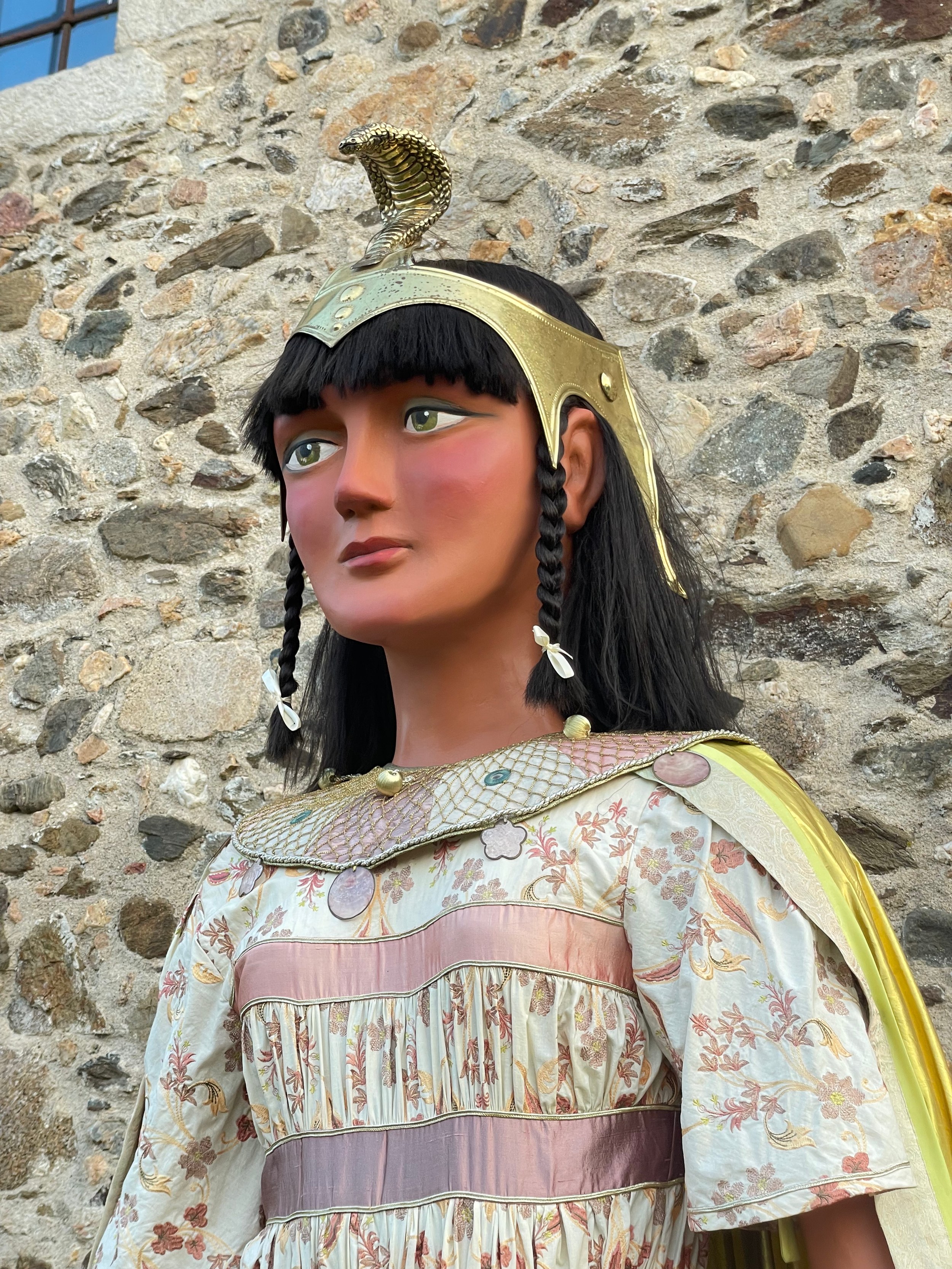 Gegantona Isis de Cassà de la Selva