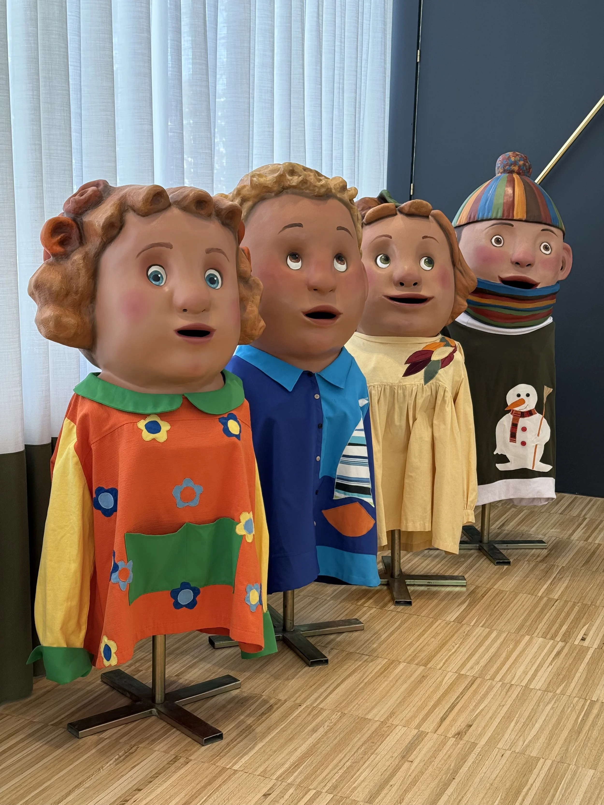 Capgrossos de l'Agrupació de Colles Geganteres de Catalunya