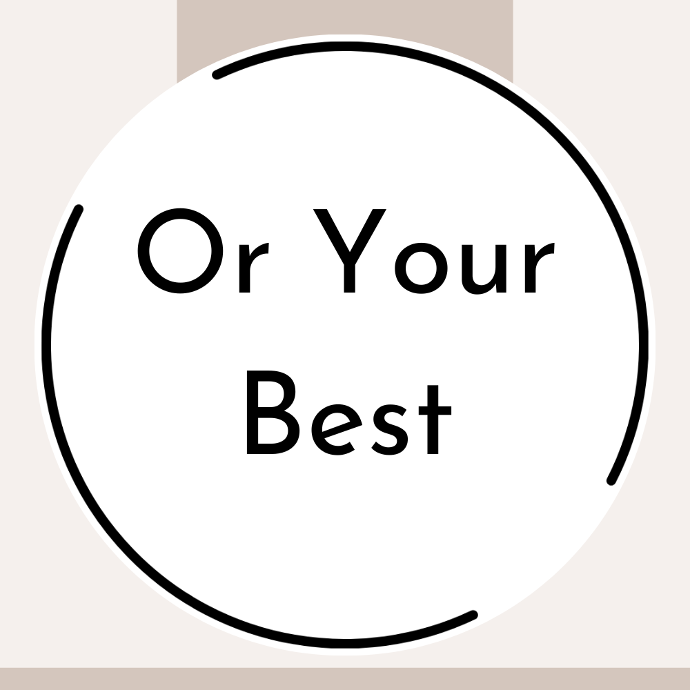 Why Doing Your Best in Wedding Marketing Is Enough to Get Results by top wedding business marketing expert, Julianne Smith of Garter Girl Creative
