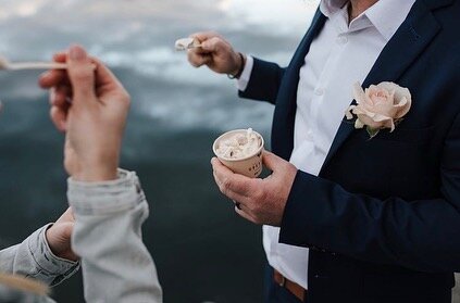 A secret Tasmanian winter elopement in a waterside ice-cream store, with every flavour! 

Nothing beats saying your wedding vows in your very own way. 

#elopetasmania #ididrivethruweddings #idodrivethru #tinyweddingtasmania #tasmanianevents #tasmani