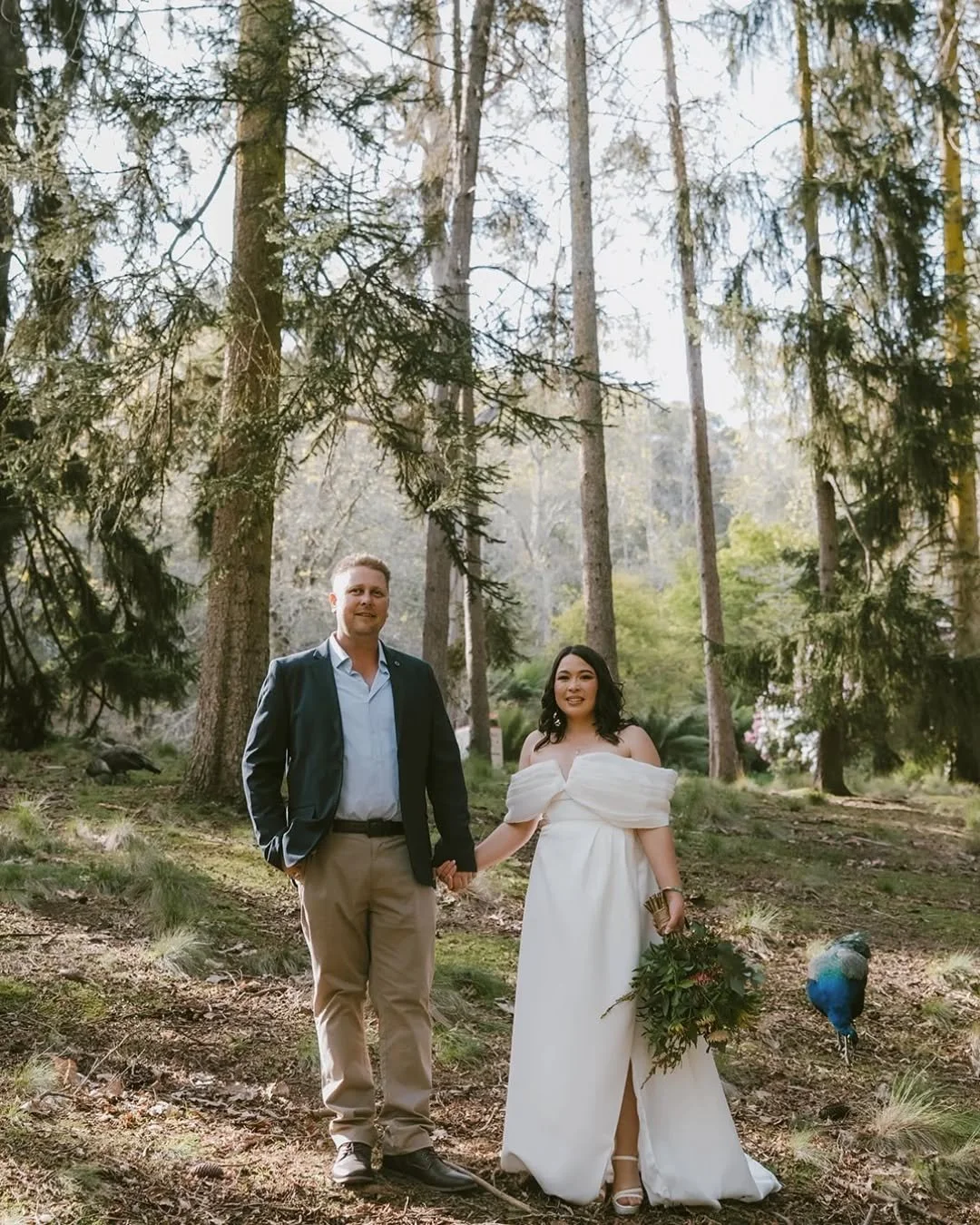 DIANA ❤️ TIM
.
Dream team 🔥

With our lovely celebrant @marrymetasmania ✍️
And talented photographer @kristylphotographytas 📸
.
#cheapweddings #elopelaunceston #affordableelopements #australiaelopements  #elopeaustralia
