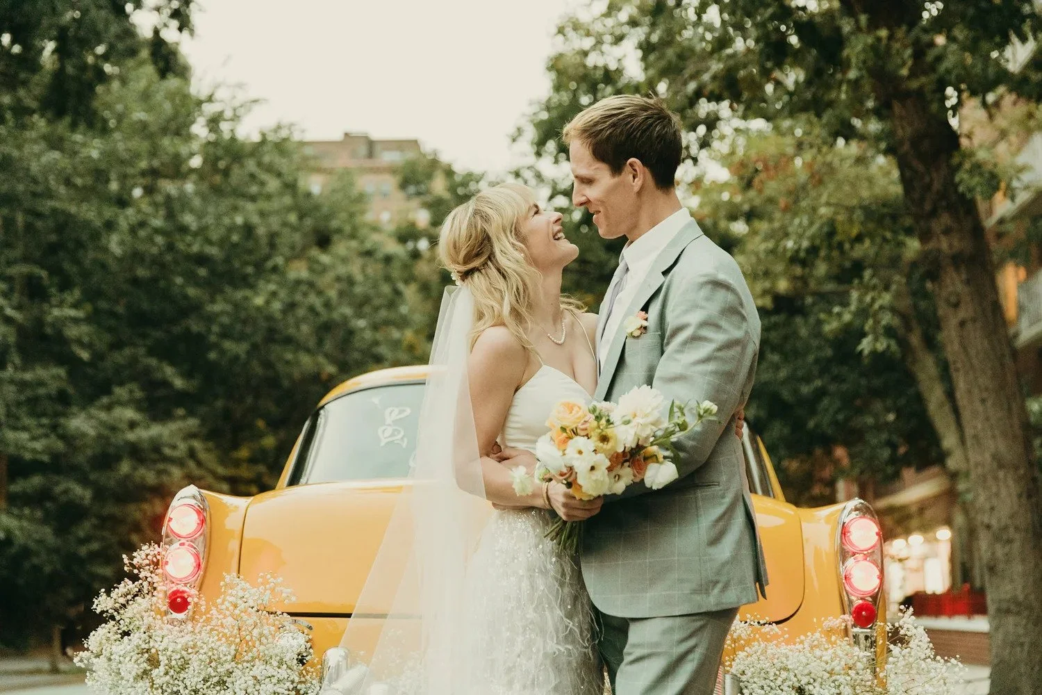 NYC elopement packages — registered officiant and photographer at any location in New York City from $500