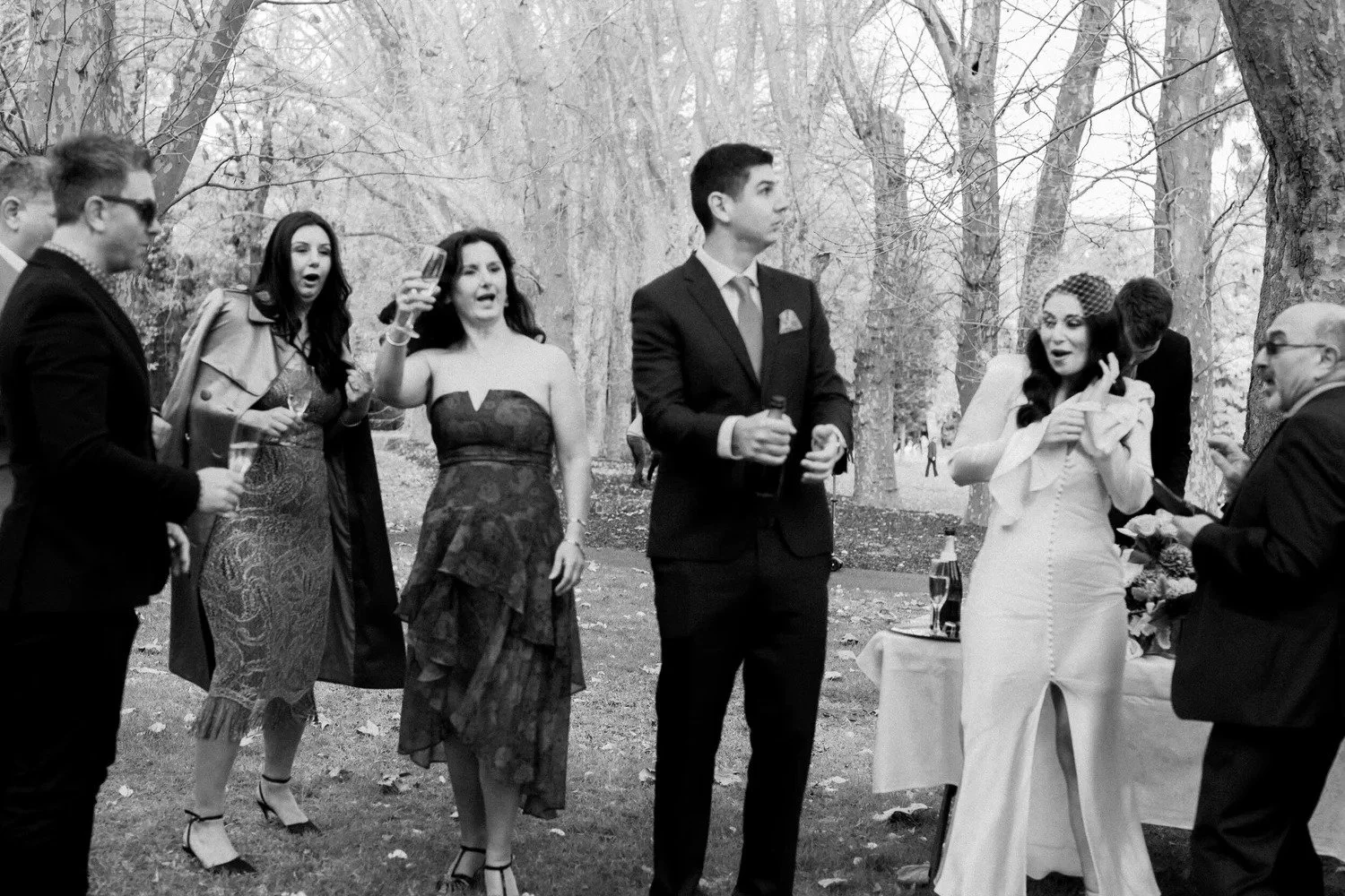 Outdoor park elopement with I Do Drive Thru USA — Central Park, Malibu, Shenandoah and more from $500