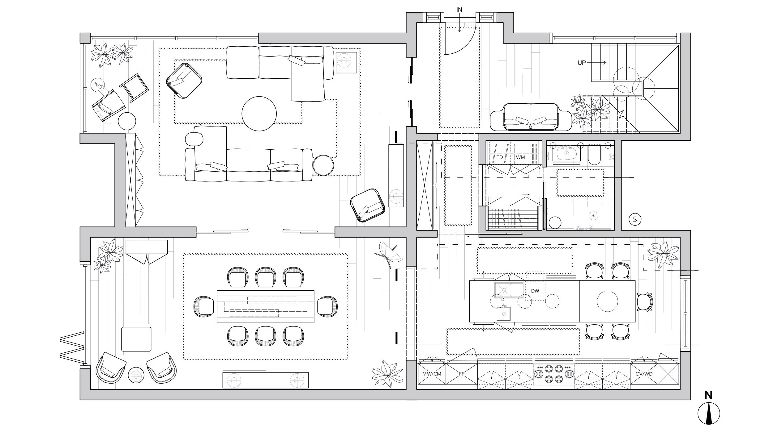GROUND FLOOR PLAN - AFTER