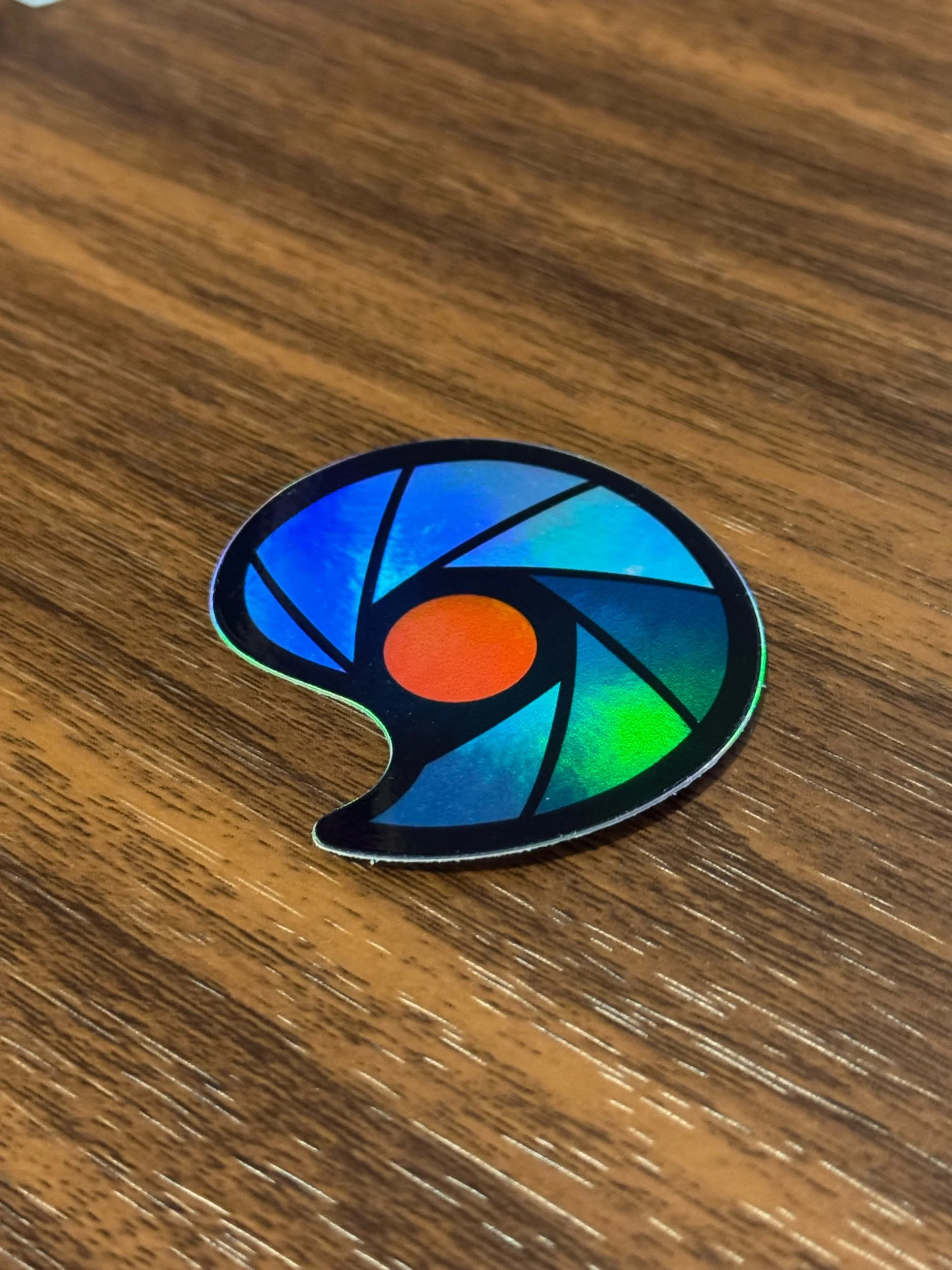 Baggles Studio Logo Holographic Sticker