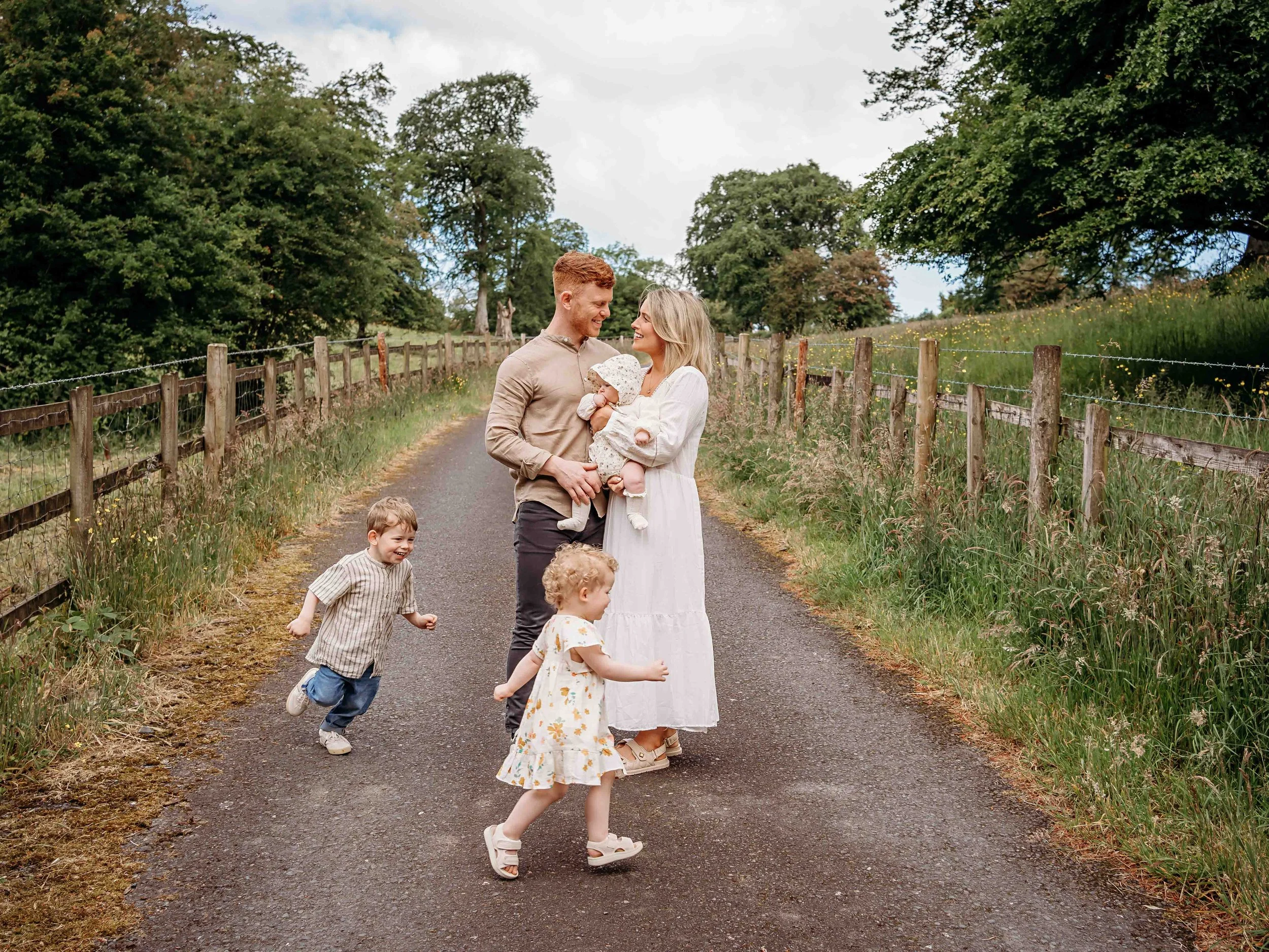 Relaxed, Outdoor Family Photography with Joanne Watters Photography