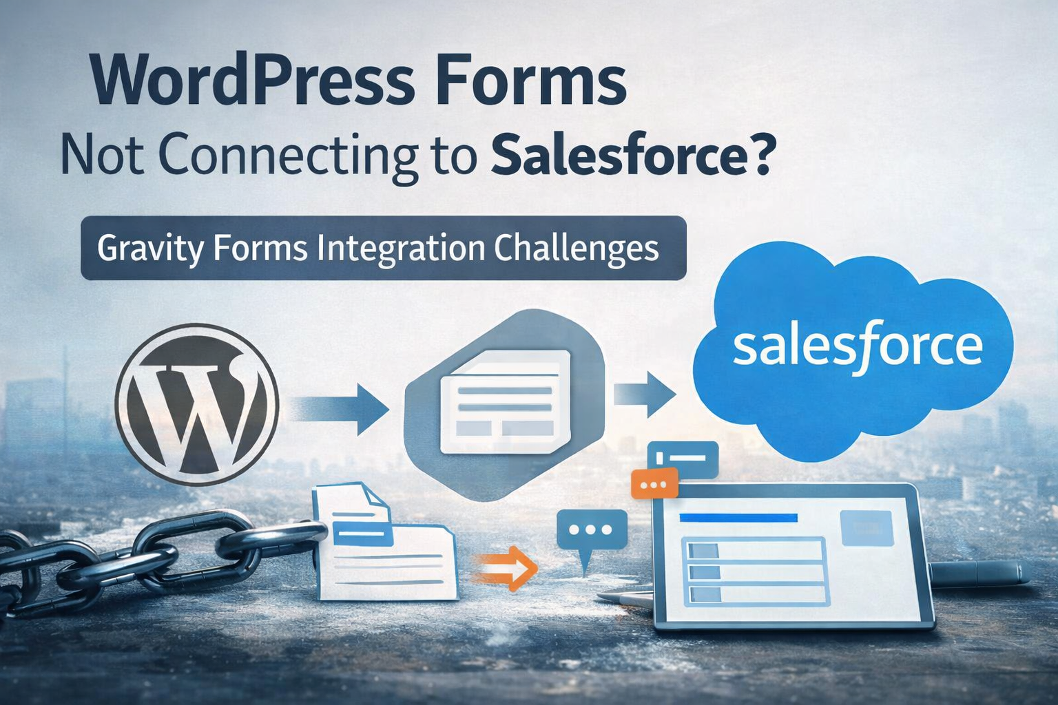 When Your WordPress Forms Don’t Properly Connect to Salesforce