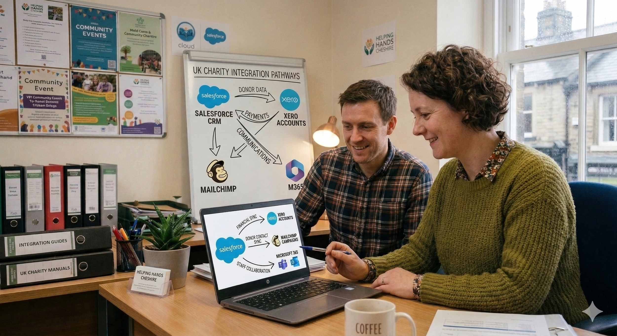 Connecting Salesforce to Xero, Mailchimp and Microsoft 365: A Practical Guide for UK Charities