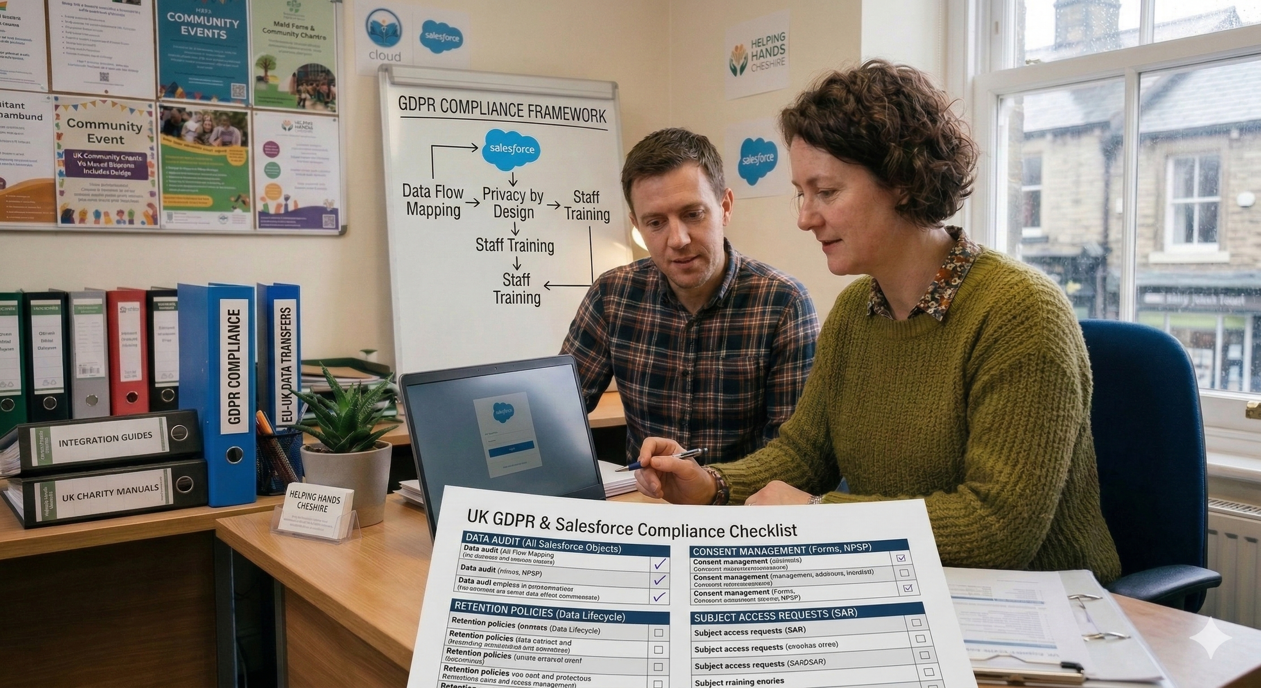 Operating in the UK as a Non-Profit: Your Salesforce and GDPR Compliance Checklist