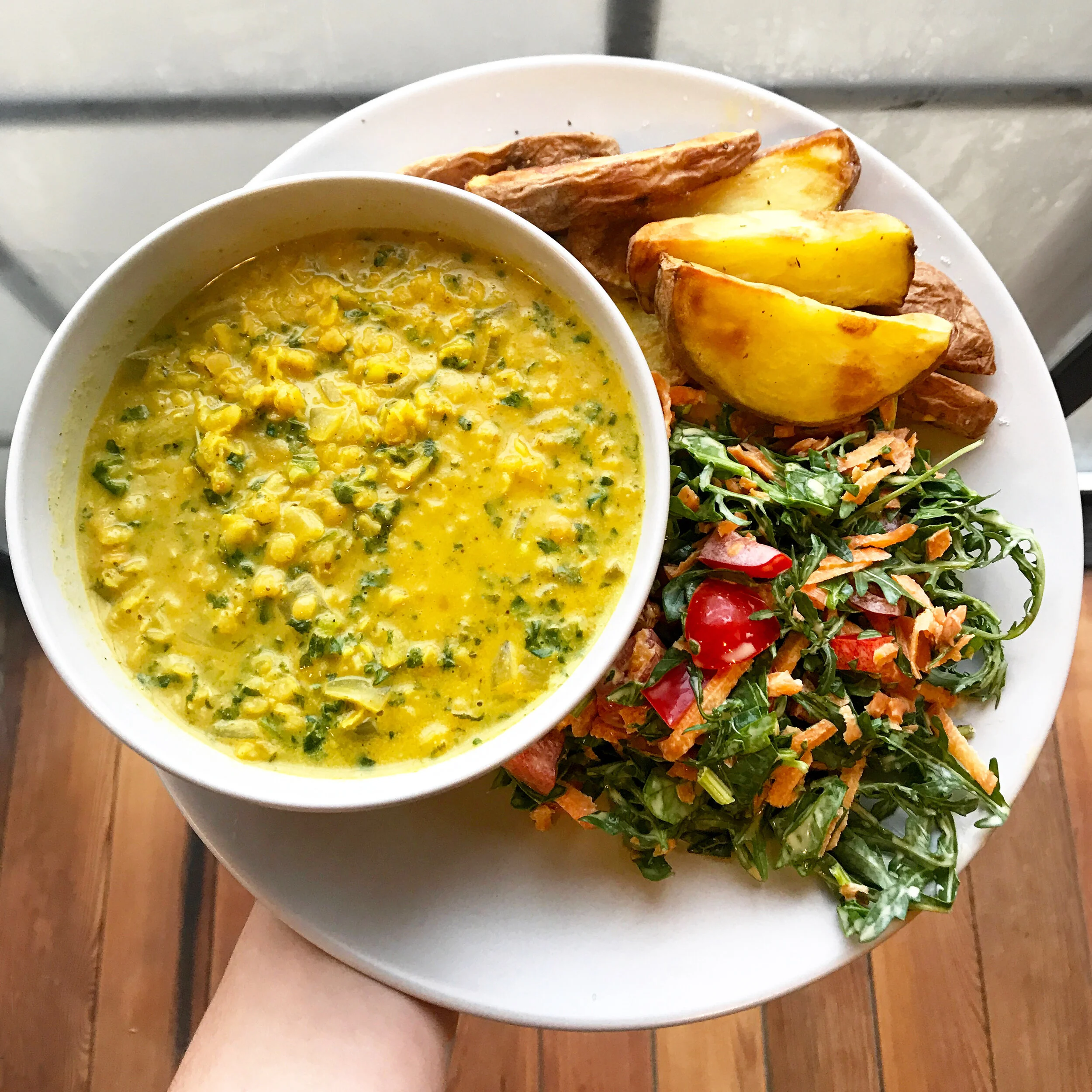 Red Lentil Coconut Curry 