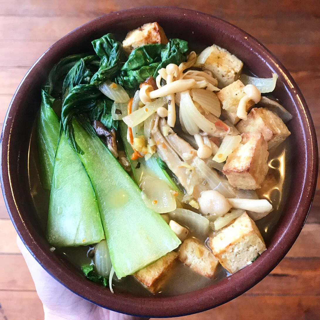 Vegan Miso Noodle Soup 