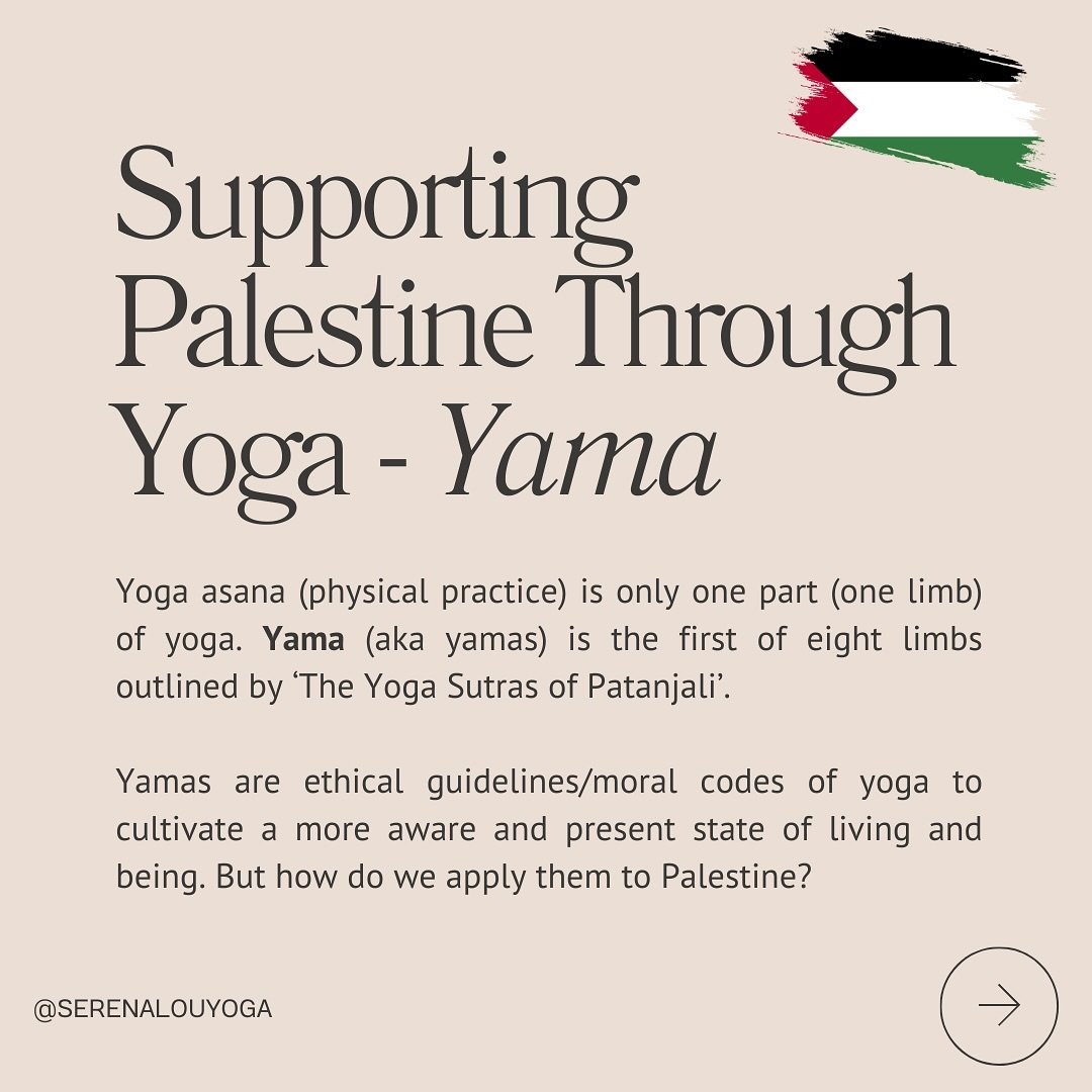 Yoga asana (posture and physical practice) is only one part (one limb) of yoga. Yama (aka yamas) is the first of eight limbs outlined by &lsquo;The Yoga Sutras of Patanjali.

Yamas are ethical guidelines/moral codes of yoga to cultivate a more aware 