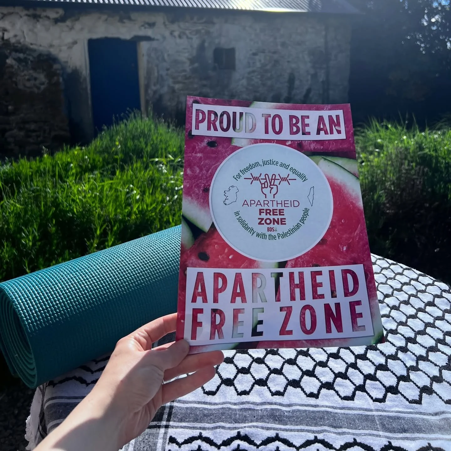 Officially registered my business as Apartheid Free Zone ✌️

I&rsquo;ve pledged to support the BDS campaign that aims to help Palestinians to win their freedom. I&rsquo;ve been actively boycotting since 2023 but wanted to do something to make it more
