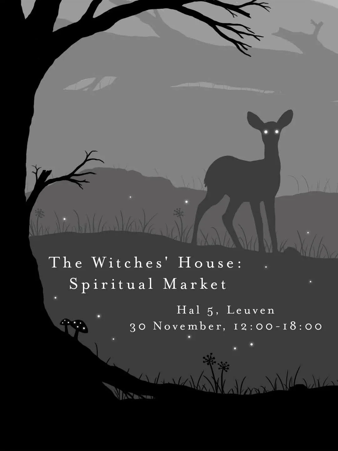 Last-minute event schedule addition! I'm very excited to announce that this Sunday 30th I'll be vending at The Witches' House Spiritual Market in Hal 5, Leuven 😊 Be sure to pass by if you're in the Leuven area, entrance is free! For details, visit @