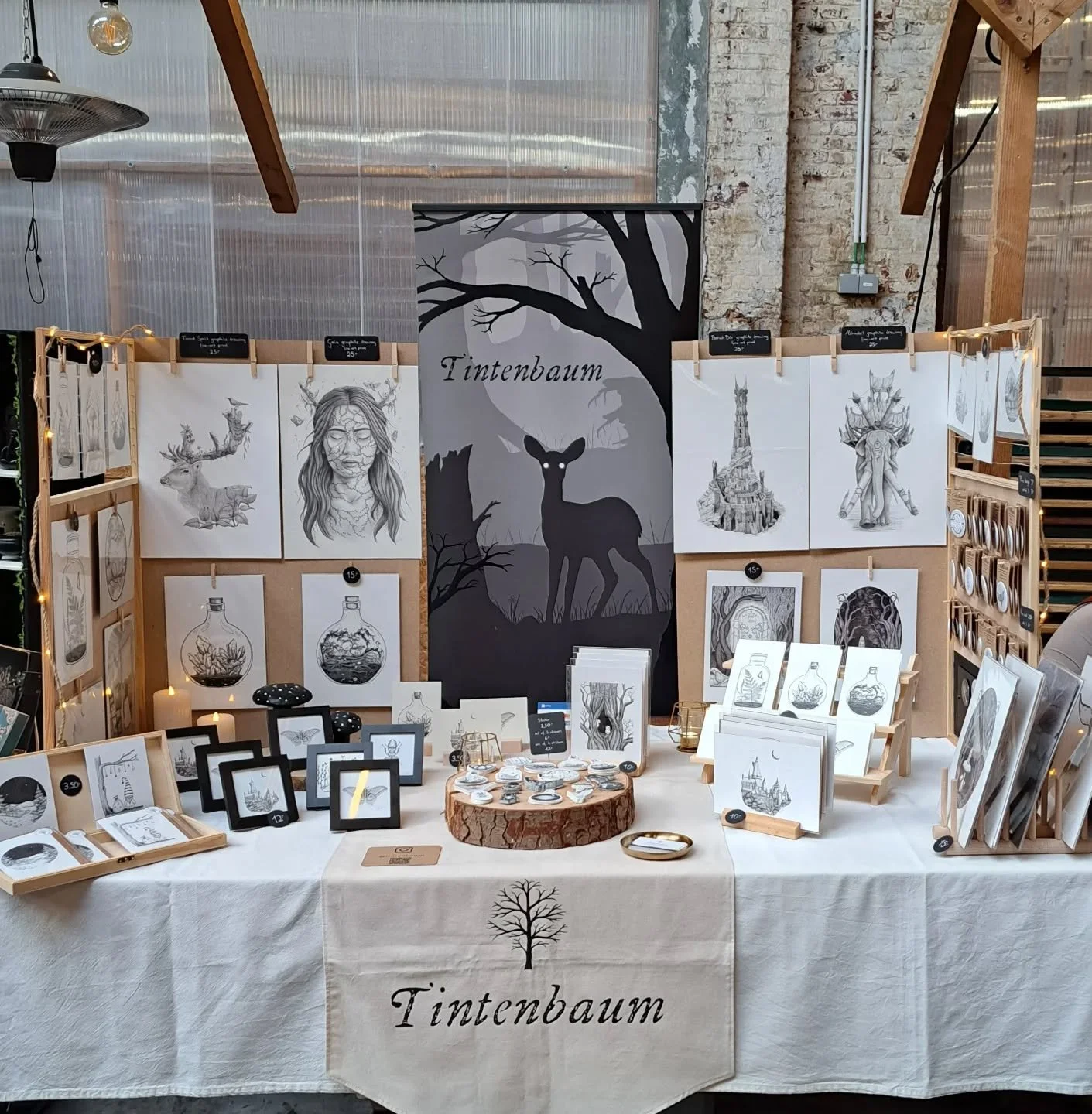We are ready for you at @thewitcheshouse.be Spiritual Market in Hal 5, Leuven. We'll be here until 18:00, be sure to pass by and say hi! 😊