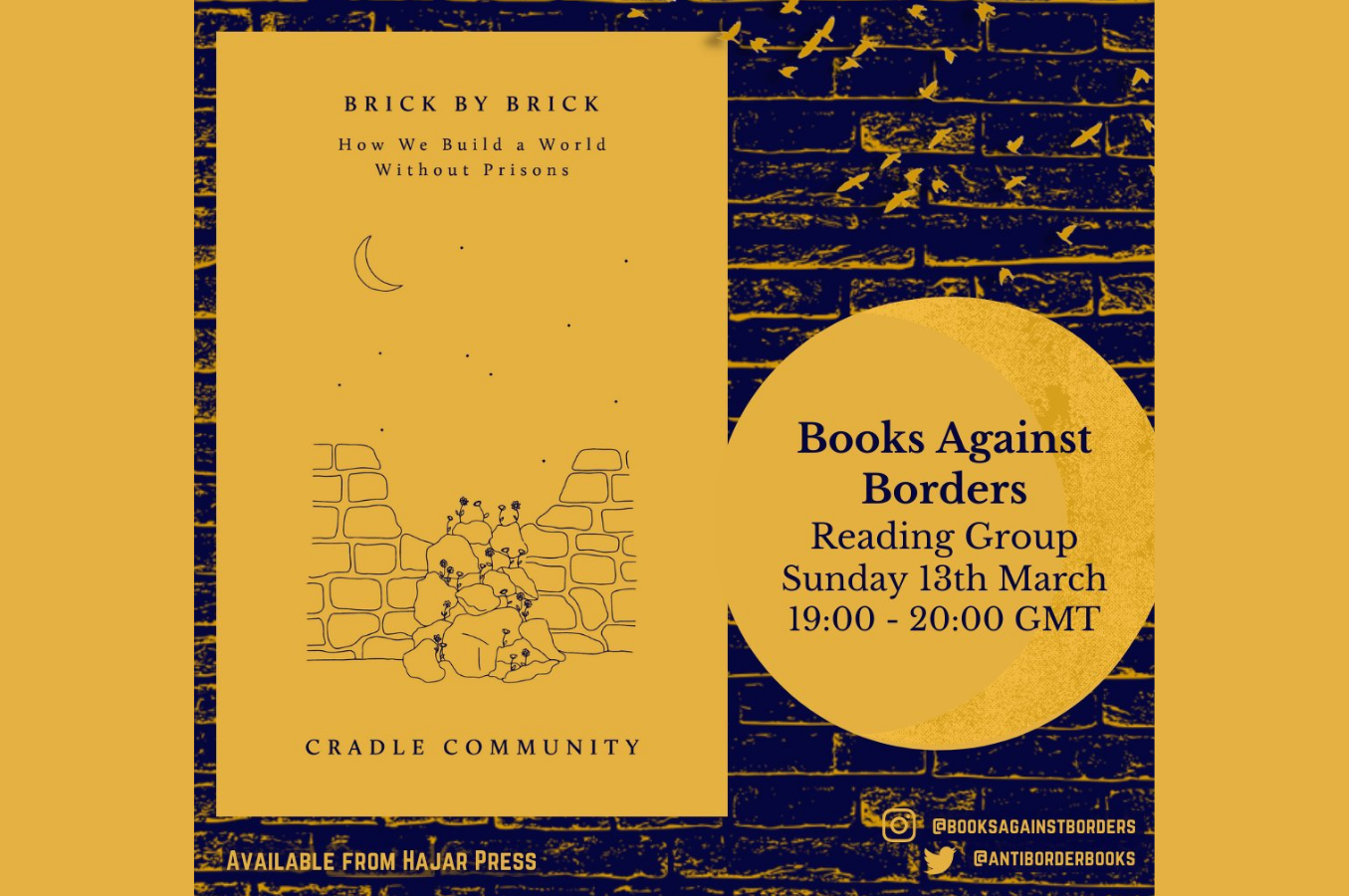 Books Against Borders Reading Group — Brick by Brick