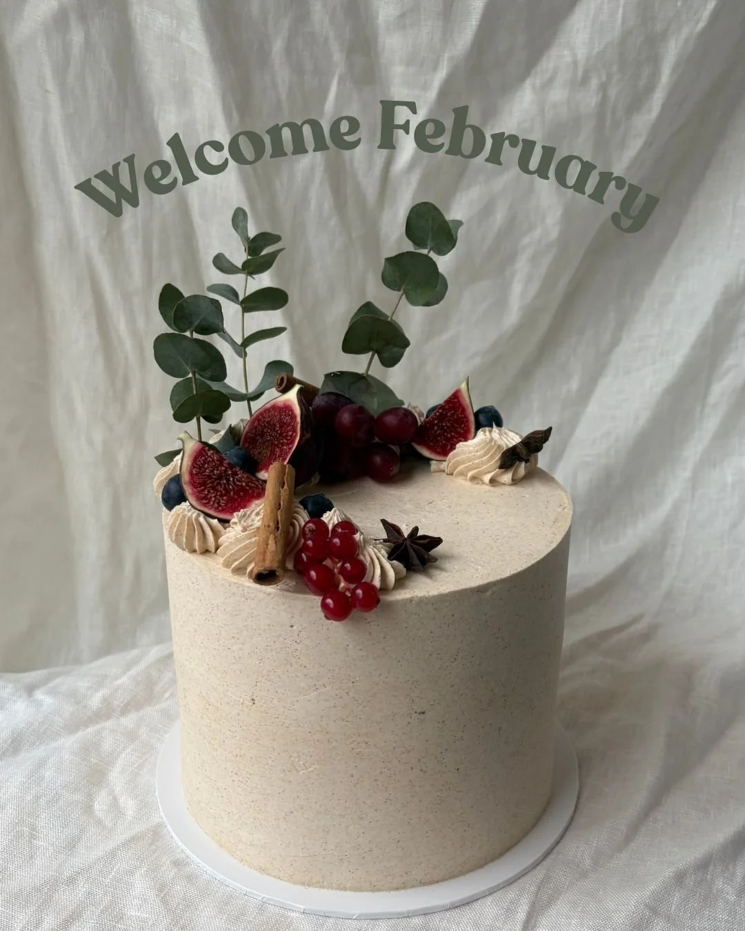 Welcome February! The cake is ready&hellip; the shop is not yet! We&rsquo;ll be back in March and until then, consider this a sweet little teaser.
