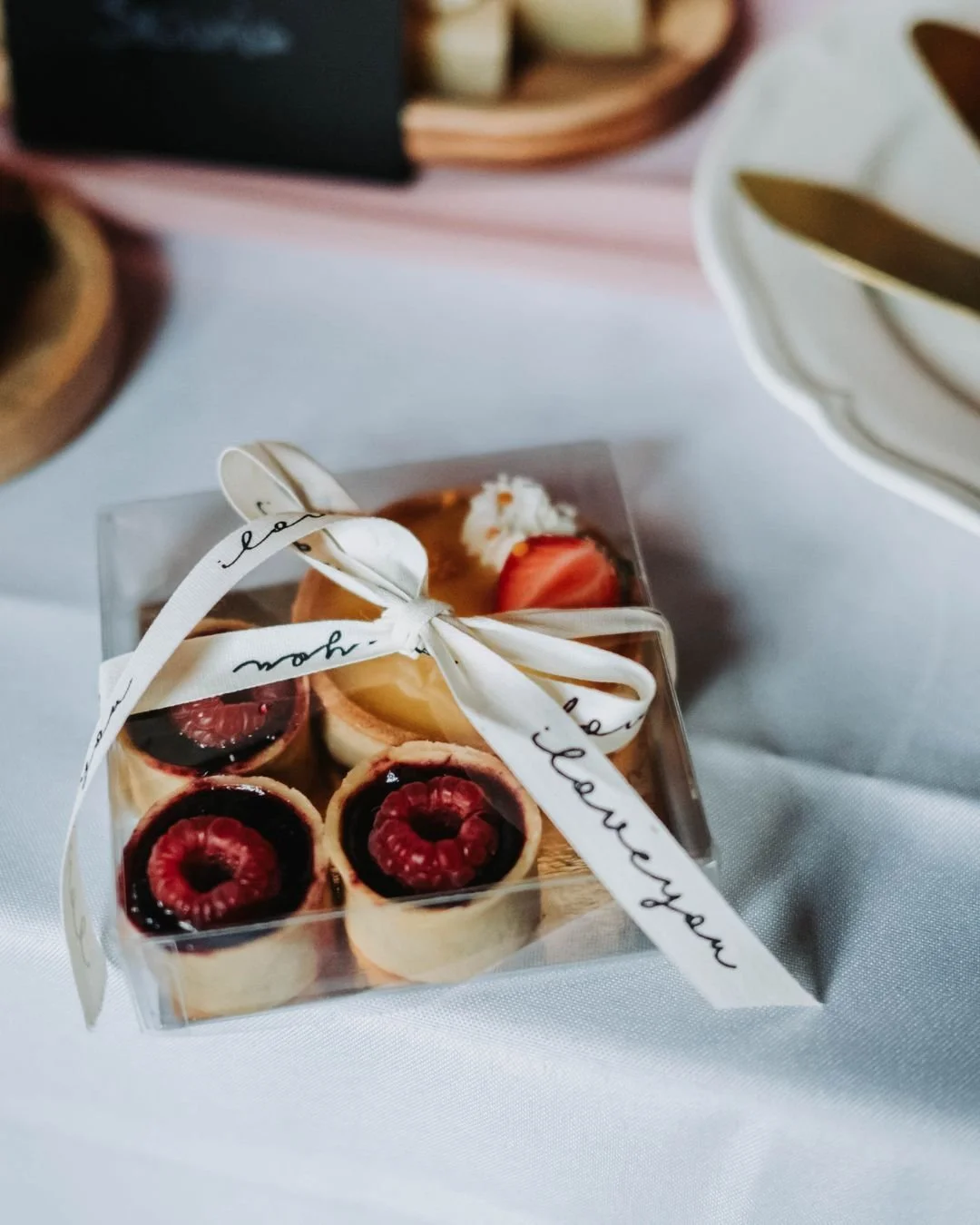 These mini's, midi's and maxi tartelettes will be in stock this weekend. 
Raspberry, Passionfruit and Strawberry&amp;Rhubarb is back on the menu!