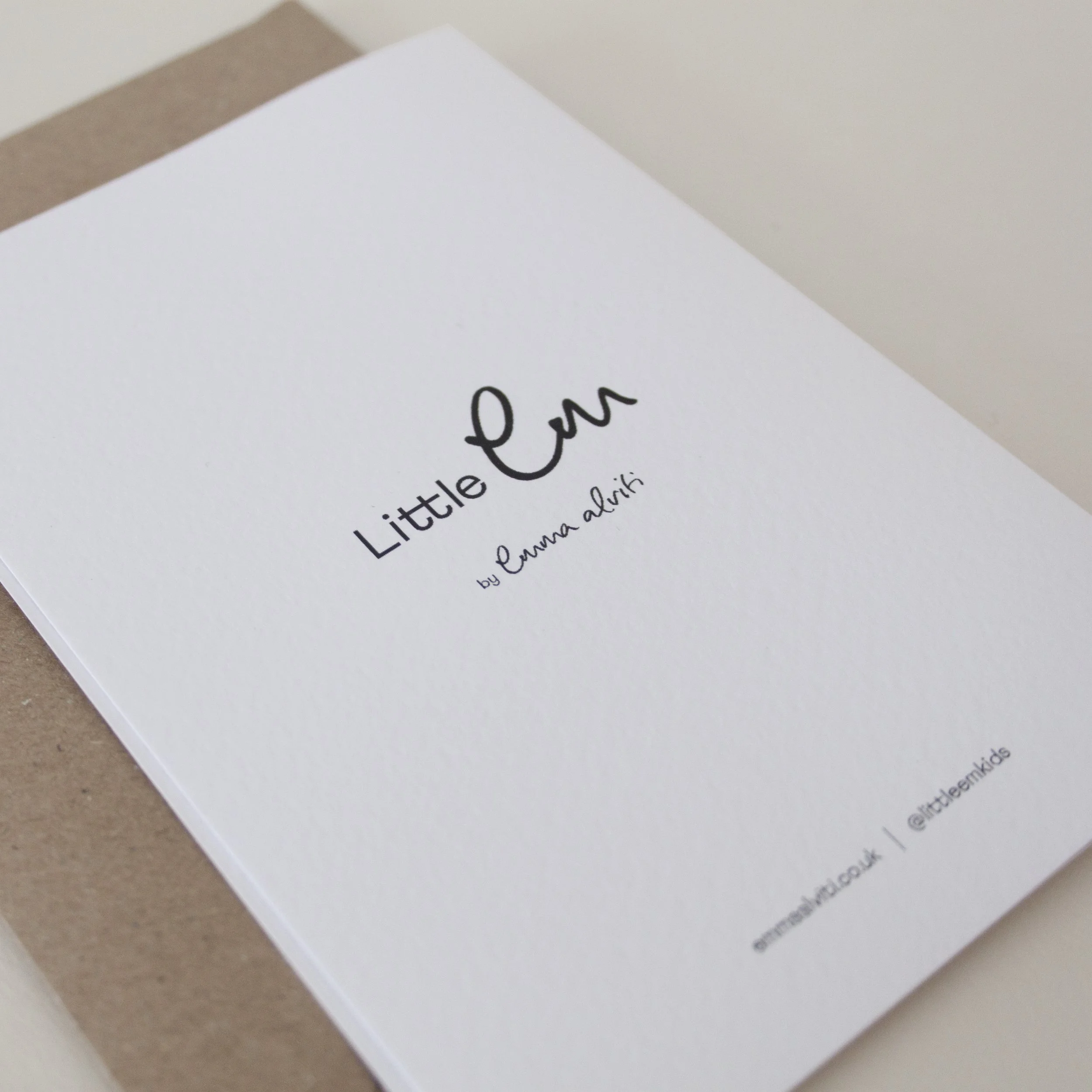 Mice Christmas Card back