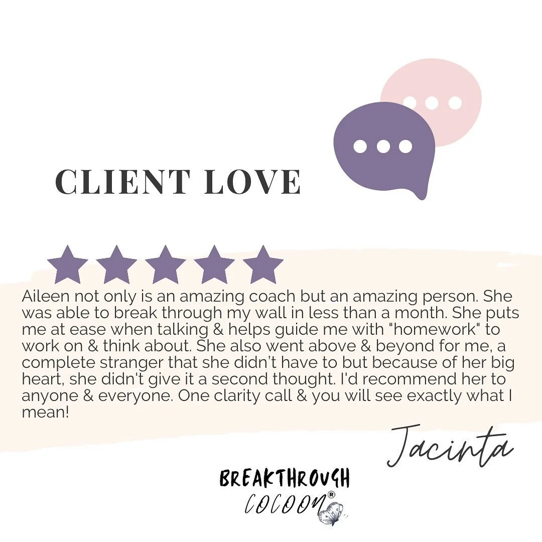 Warms my heart to know my impact of supporting women on their personal growth journey! 💕🦋#womensupportingwomen #personaljourney #coachforwomen  #lifecoaching #breakthrough #selfdiscovery #selfcare #breakfree