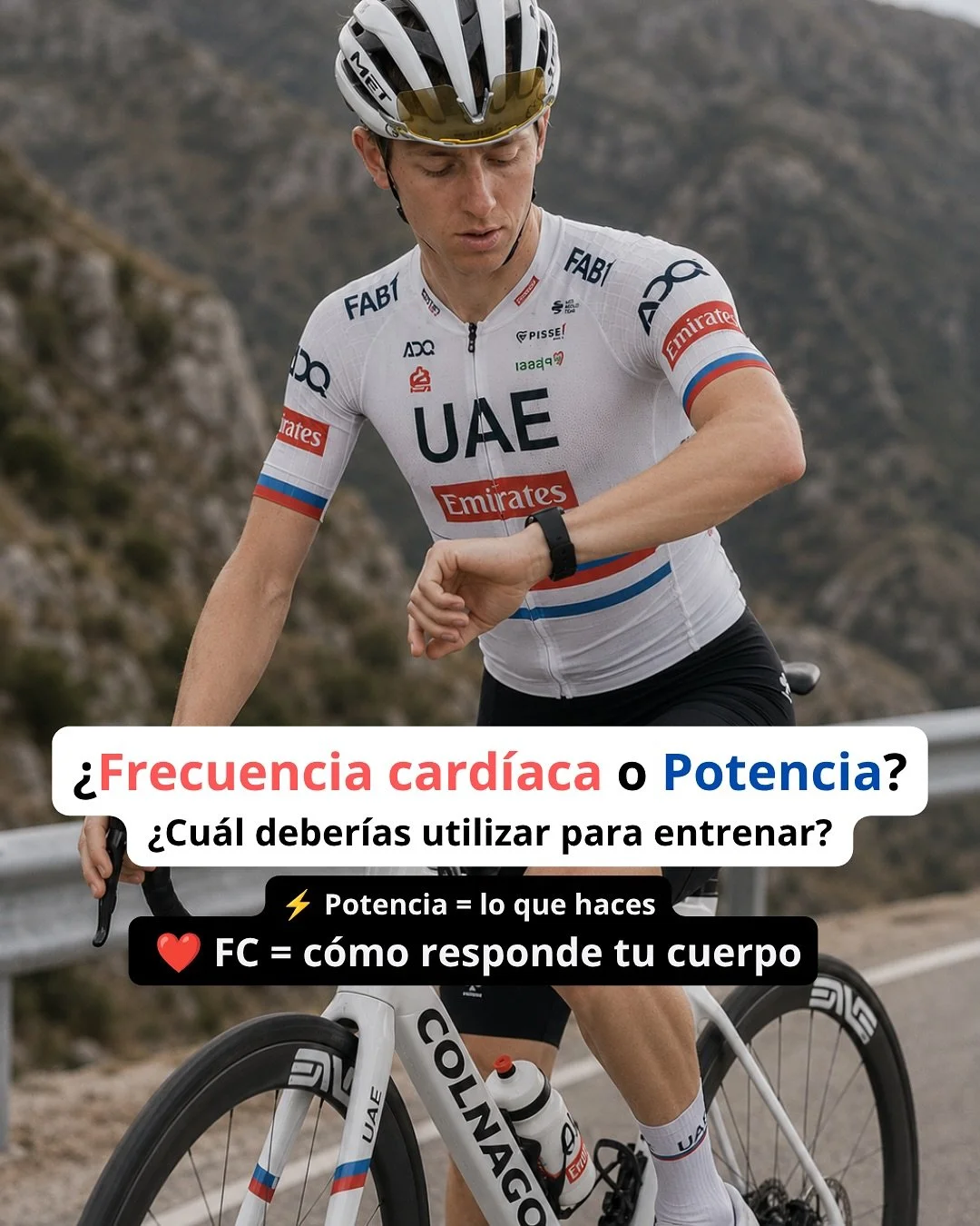 Aqu&iacute; tienes la respuesta a tu pregunta. 

&iquest;Mejor guiarse por la FC o por la potencia? 

📍Guarda esta publicaci&oacute;n y cuando te vuelvan las dudas le echas un vistazo 👌