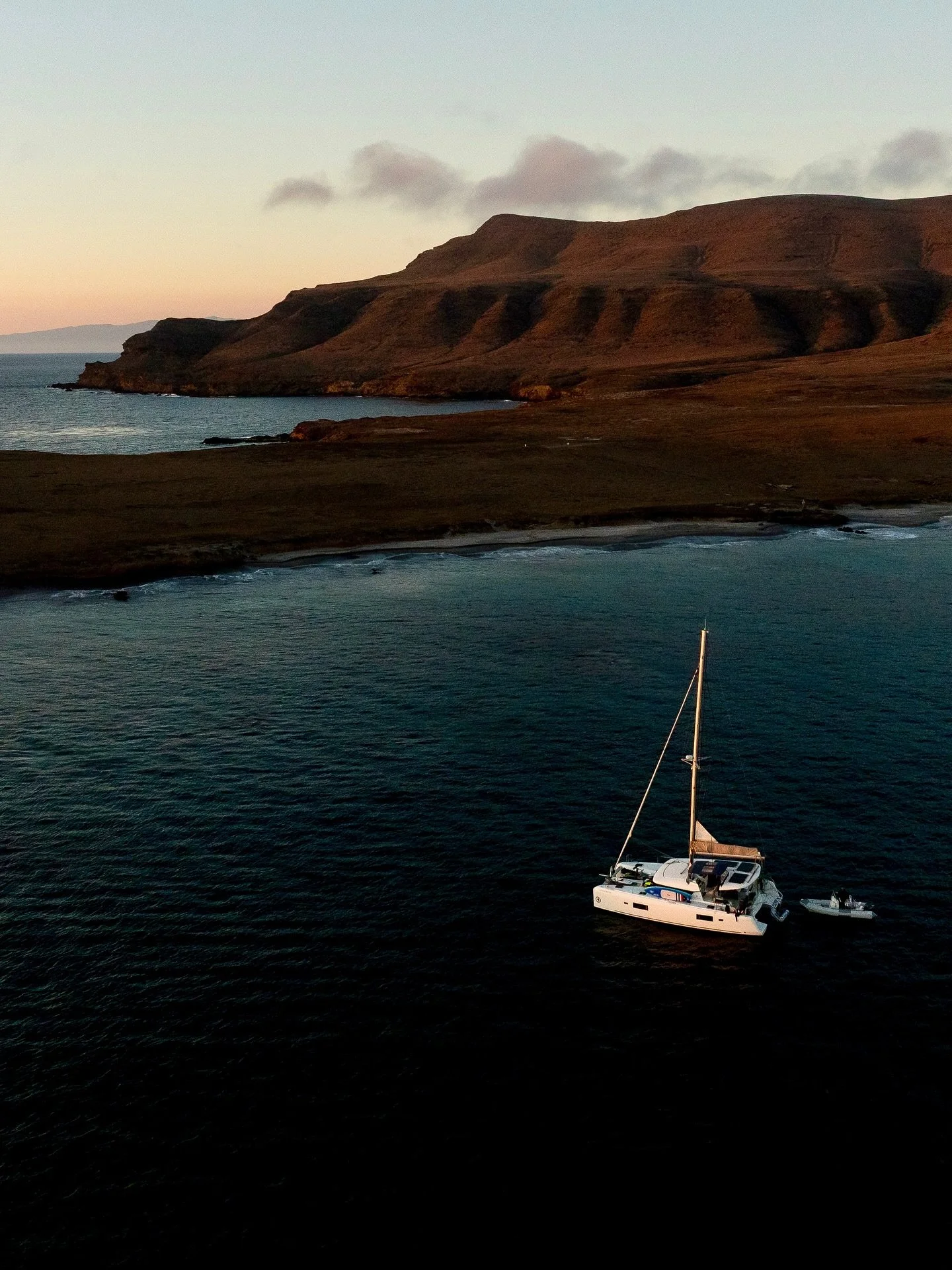Traveling by sailboat has felt a little different each time I&rsquo;ve done it. 

A common theme is that it feels like there&rsquo;s nowhere to go and few decisions to make.

Moving slow but far, doing the activity that fits the condition. Eat when y